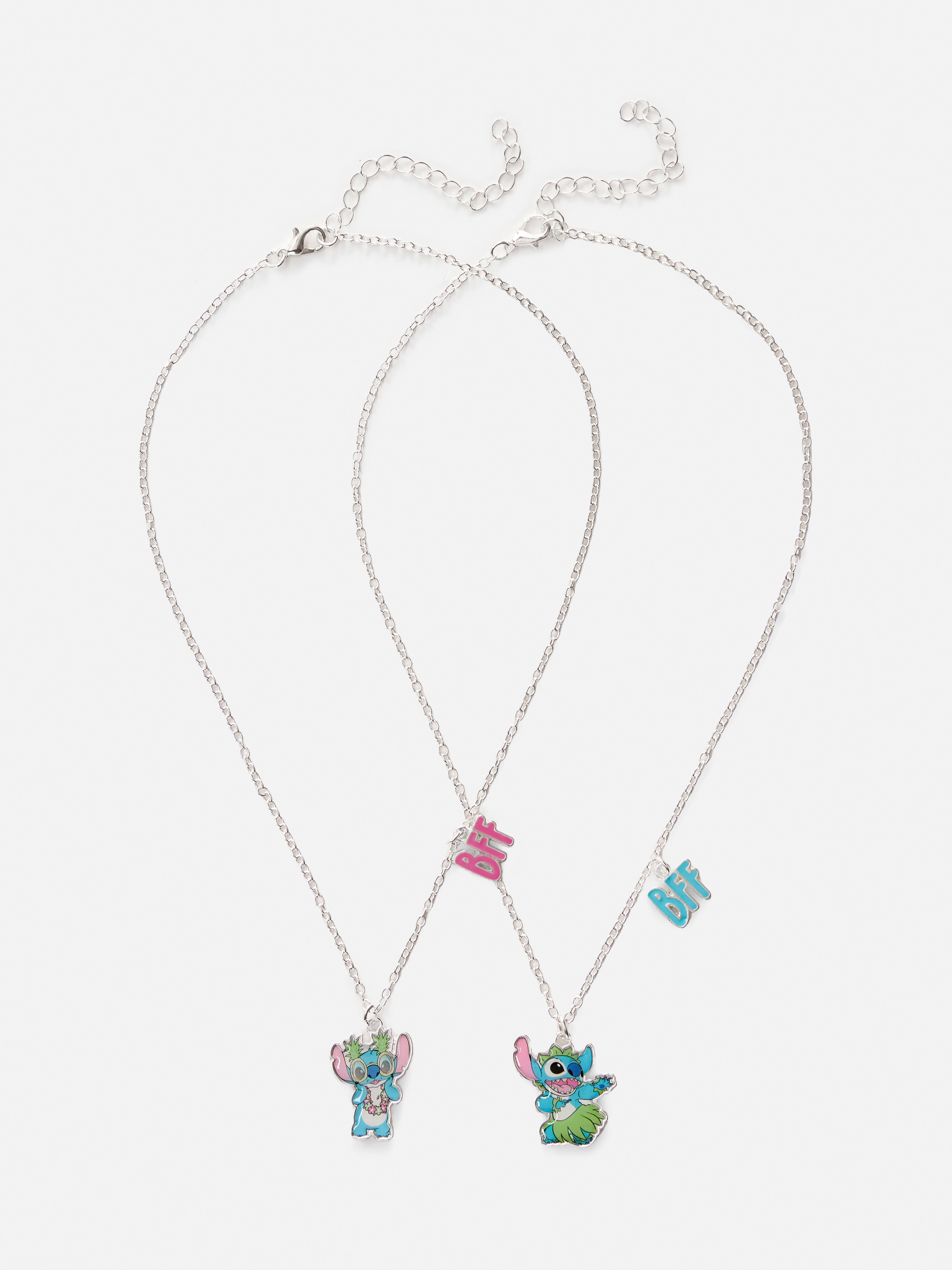 2pk Disney’s Lilo & Stitch Friendship Necklaces