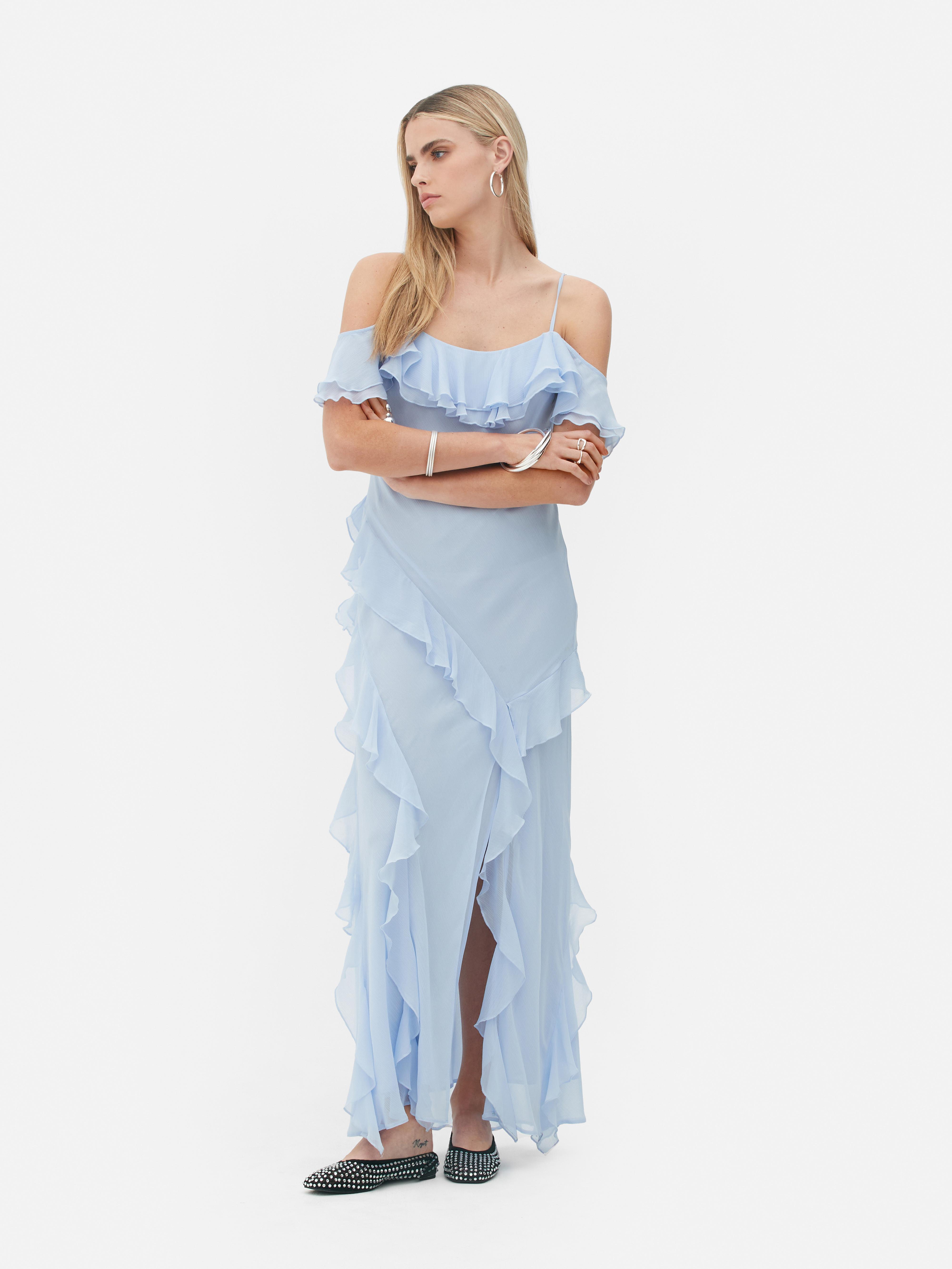 Rita Ora Ruffle Maxi Dress | Primark