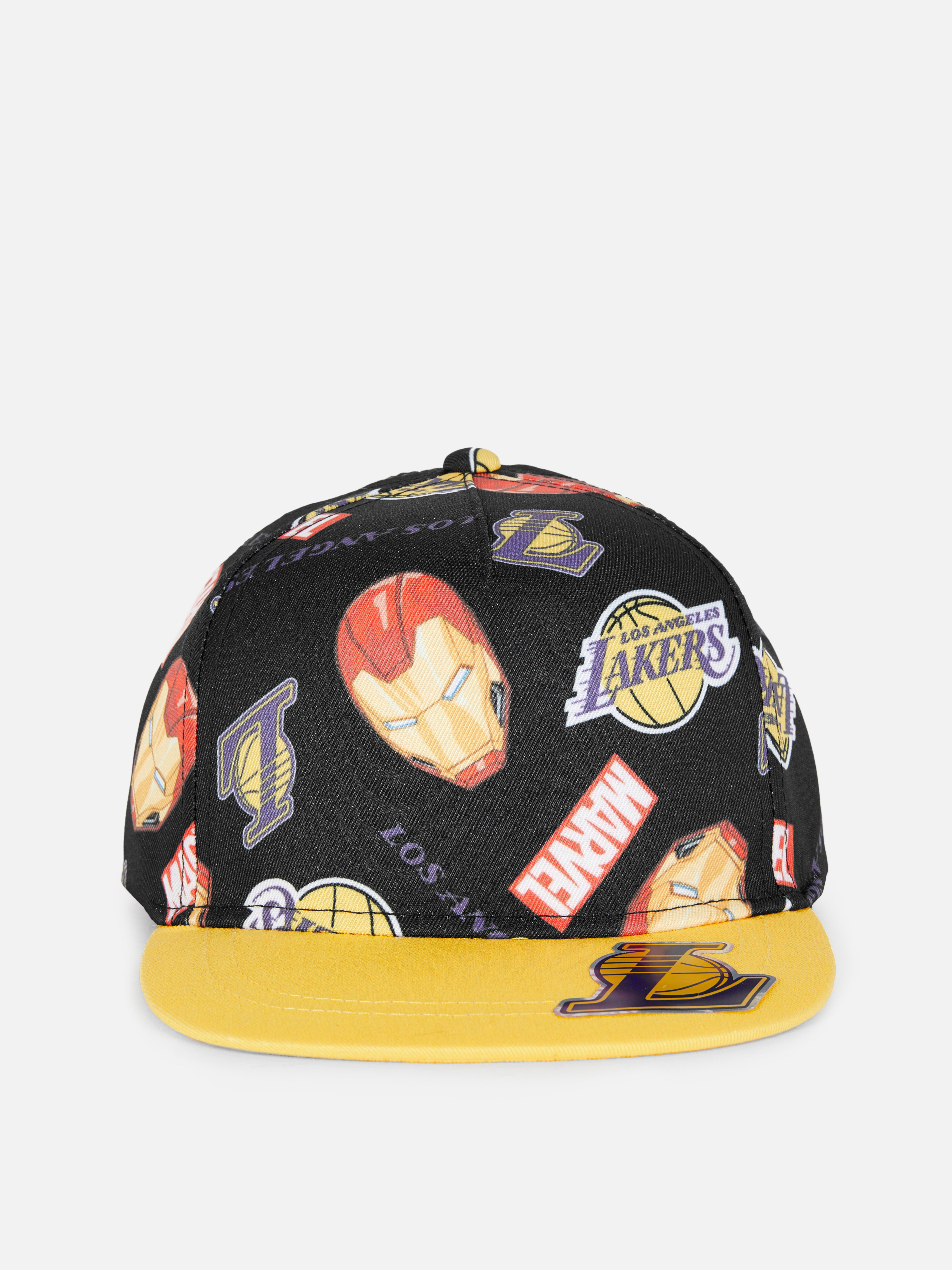 „NBA Los Angeles Lakers und Marvel Iron Man“ Kappe
