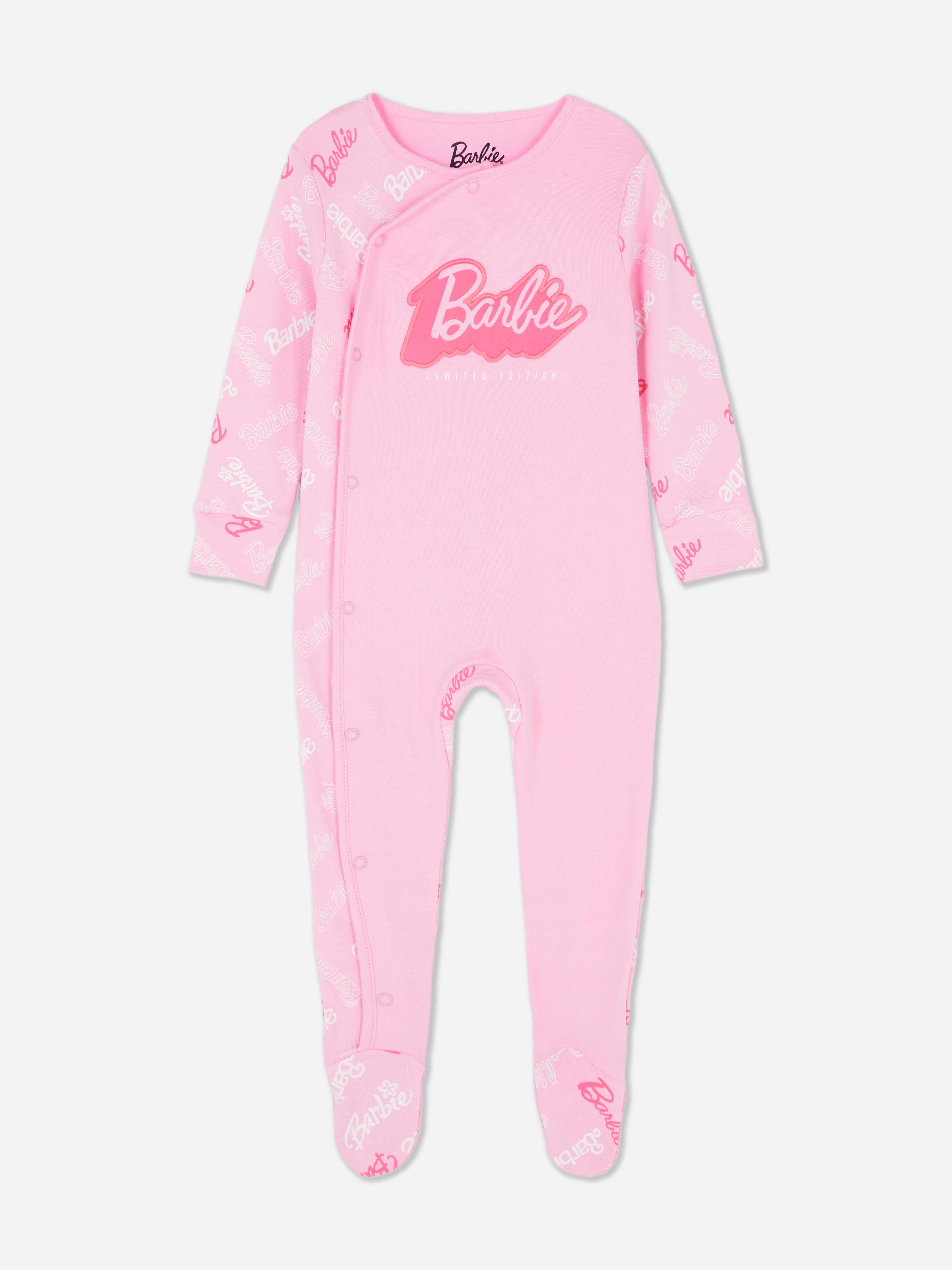 Barbie Popper Button Sleepsuit