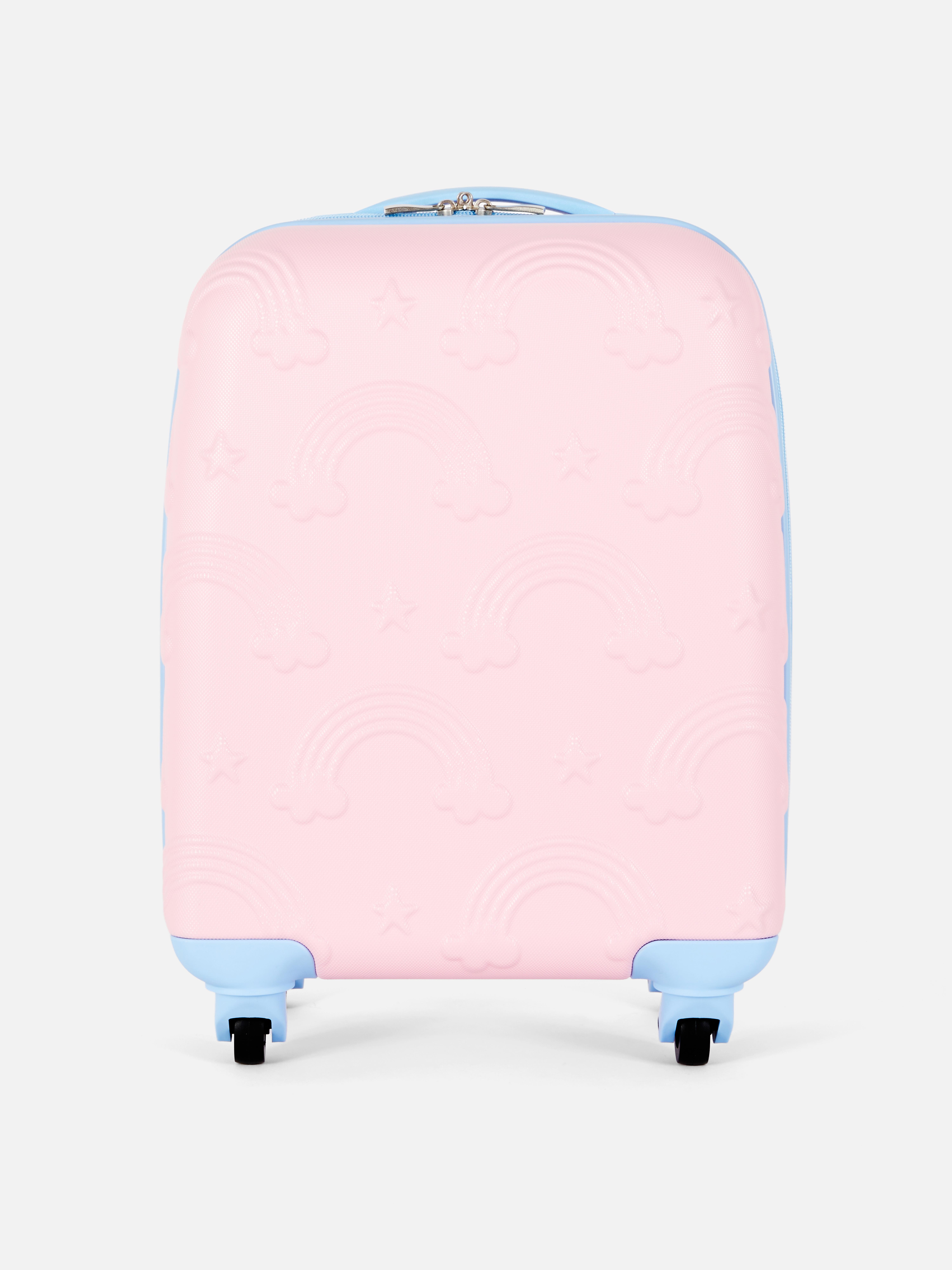 Rainbow Embossed Cabin Suitcase