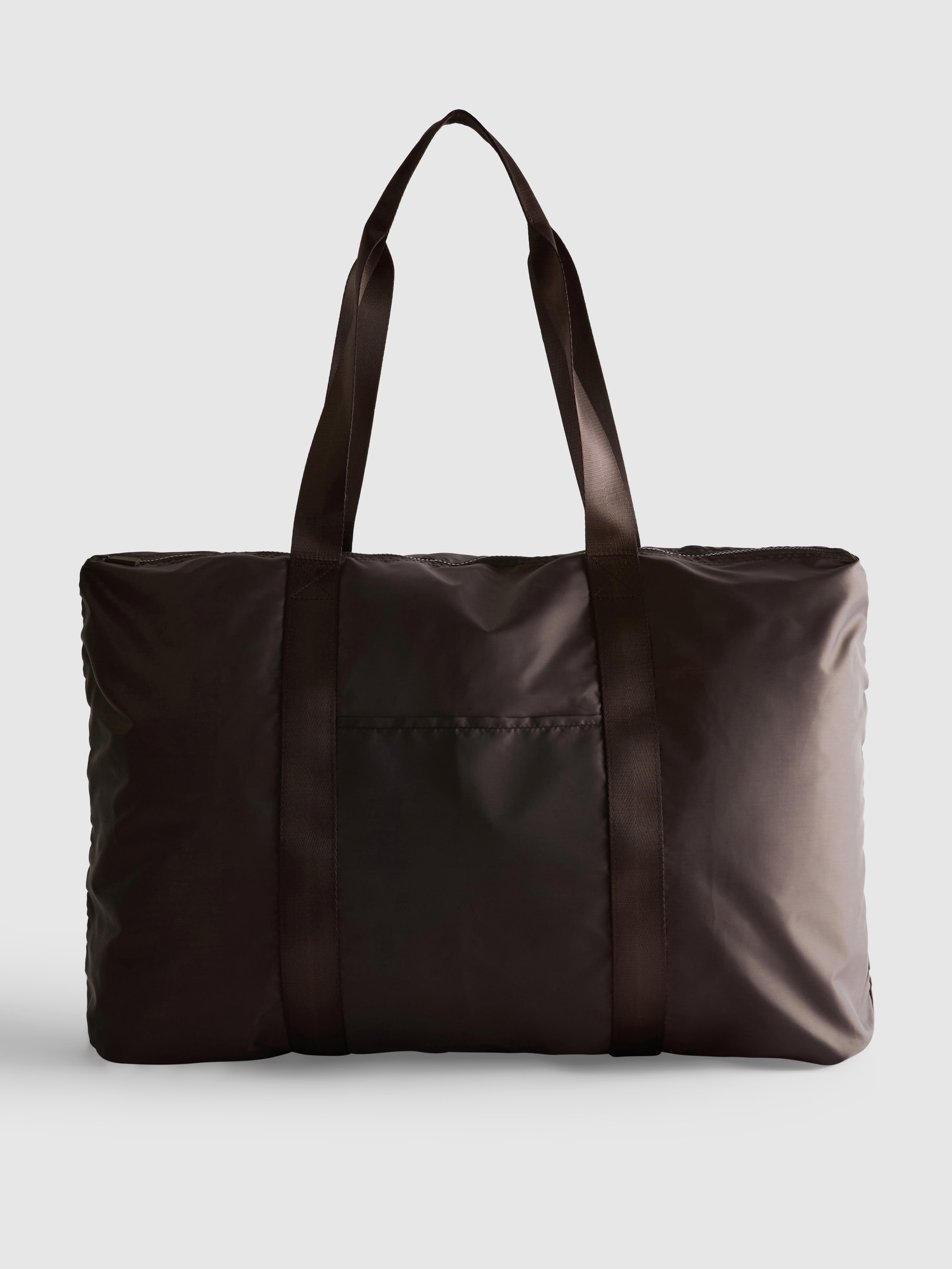 Faltbare Reisetasche Schokoladenbraun