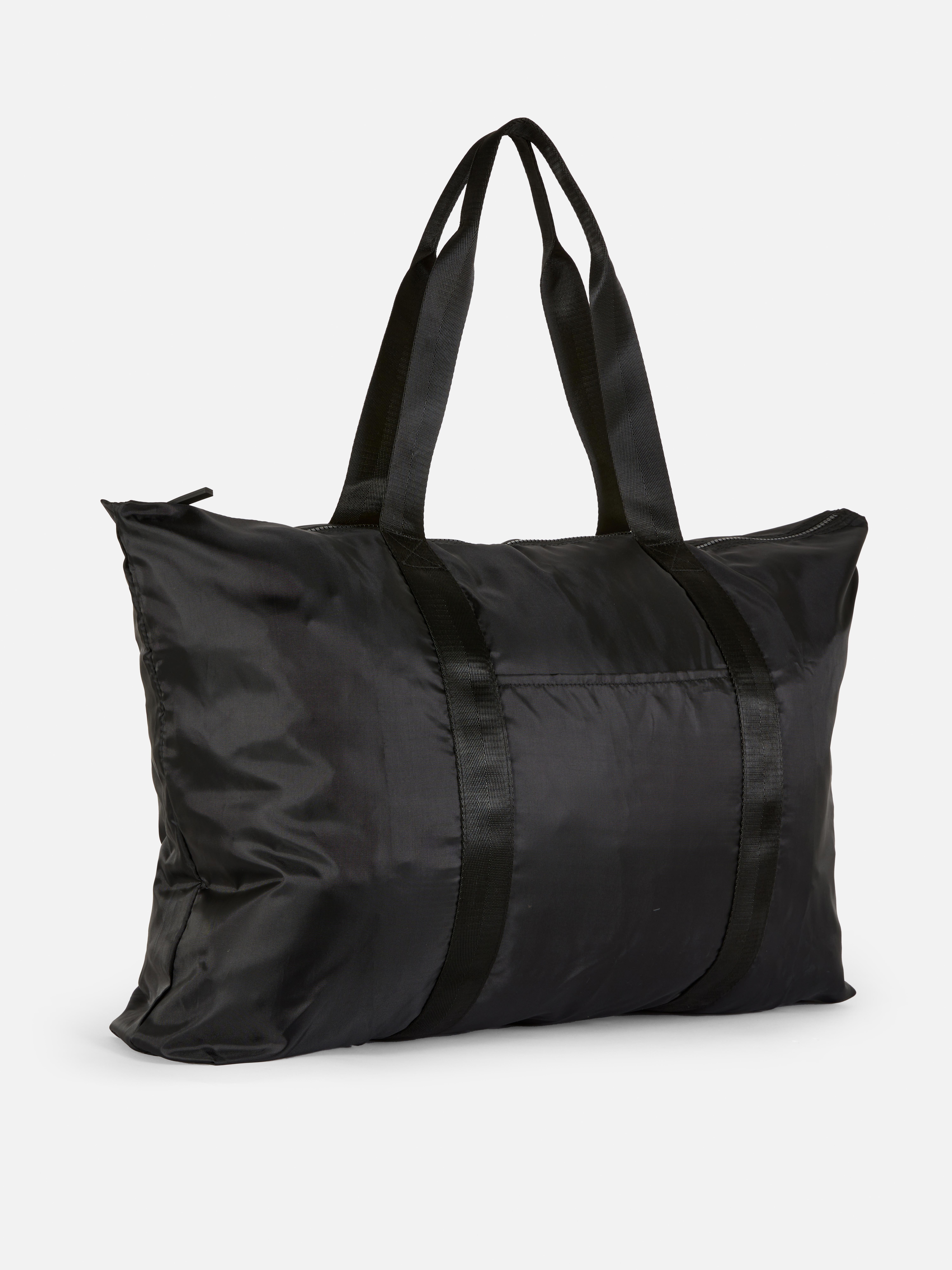 Bolso de viaje plegable Negro Mujer Primark