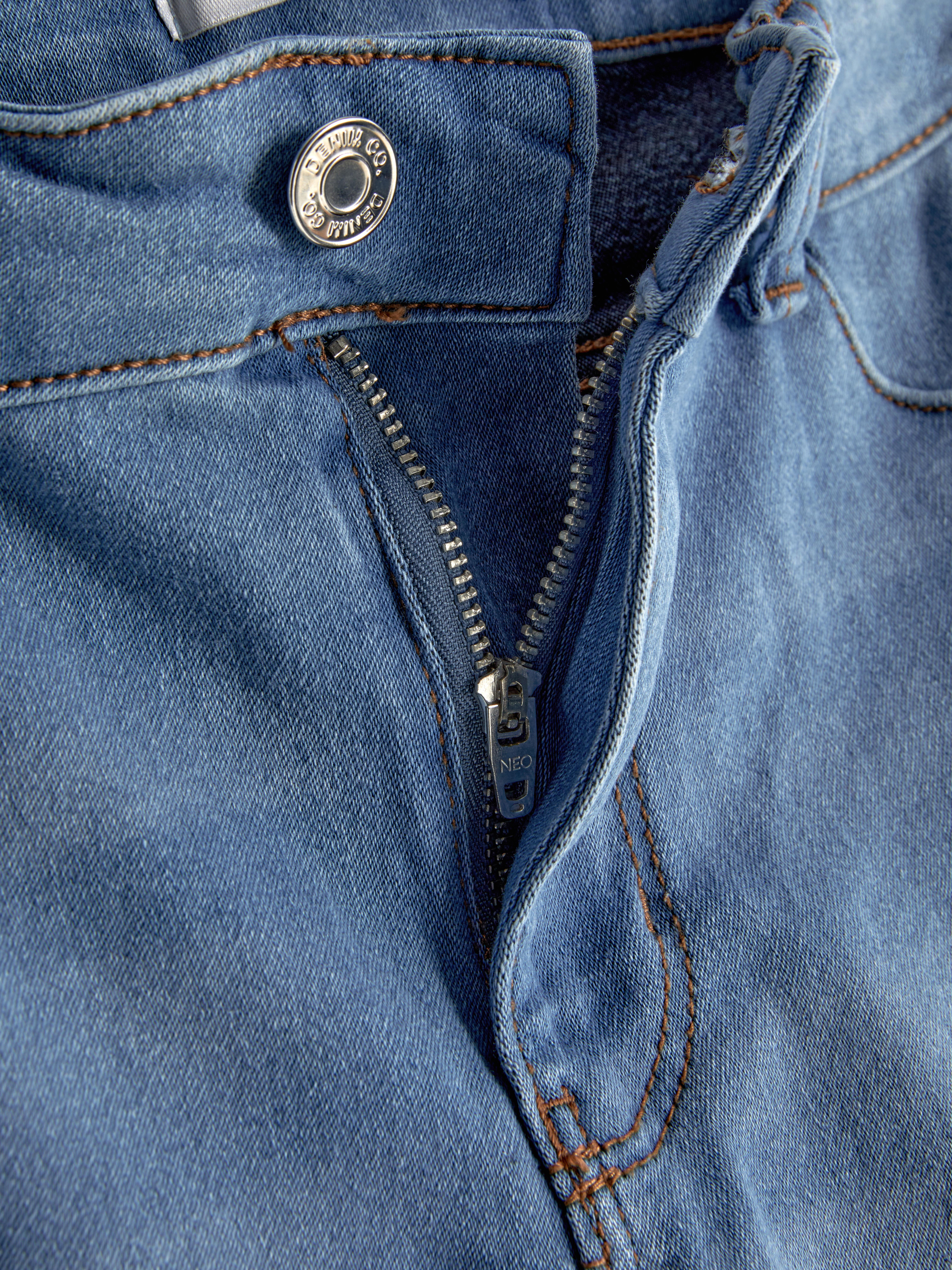 Essential Skinny-Jeans mit mittelhohem Bund | Normale Passform