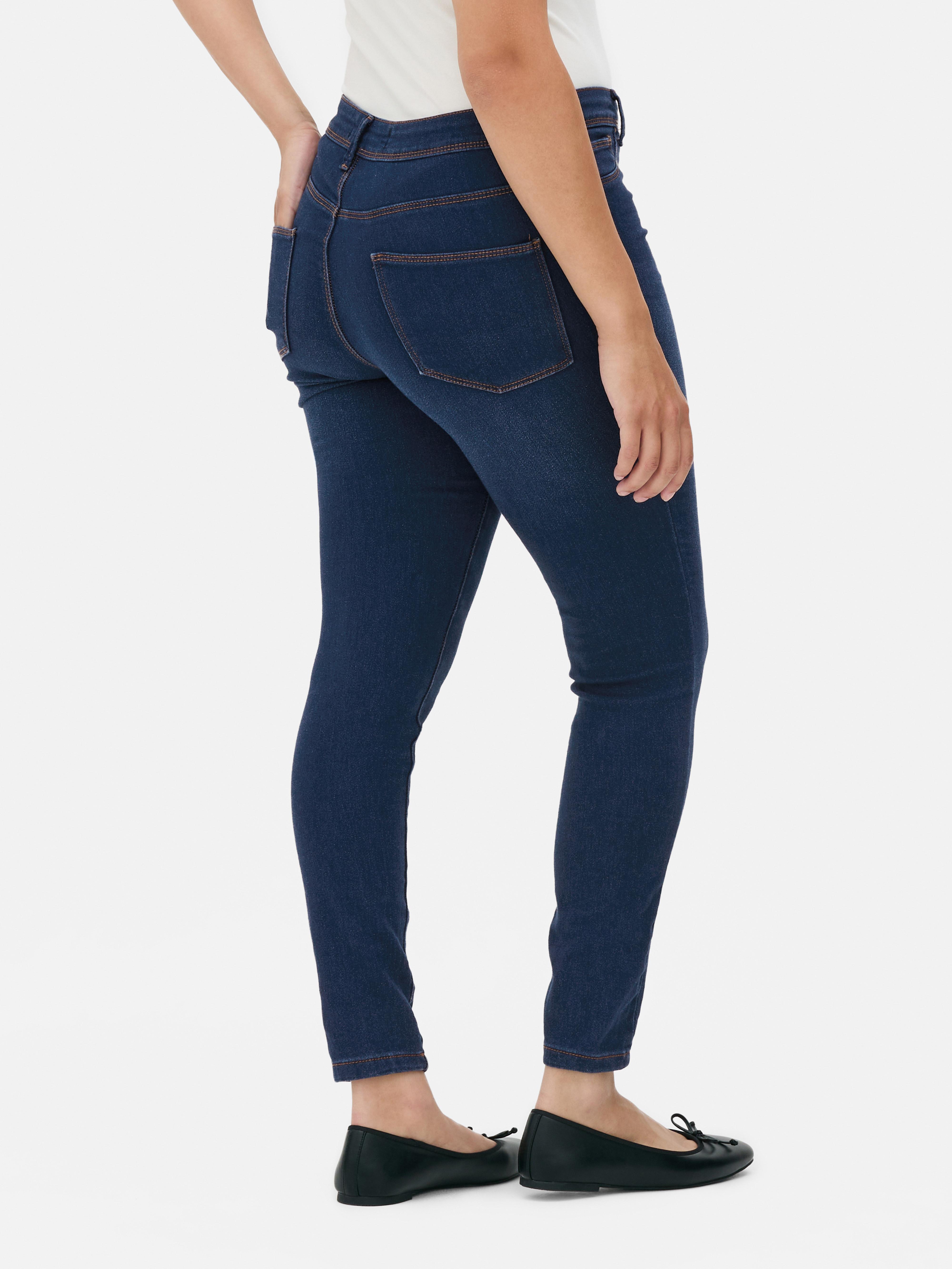 Basic skinny jeans met halfhoge taille | Regular