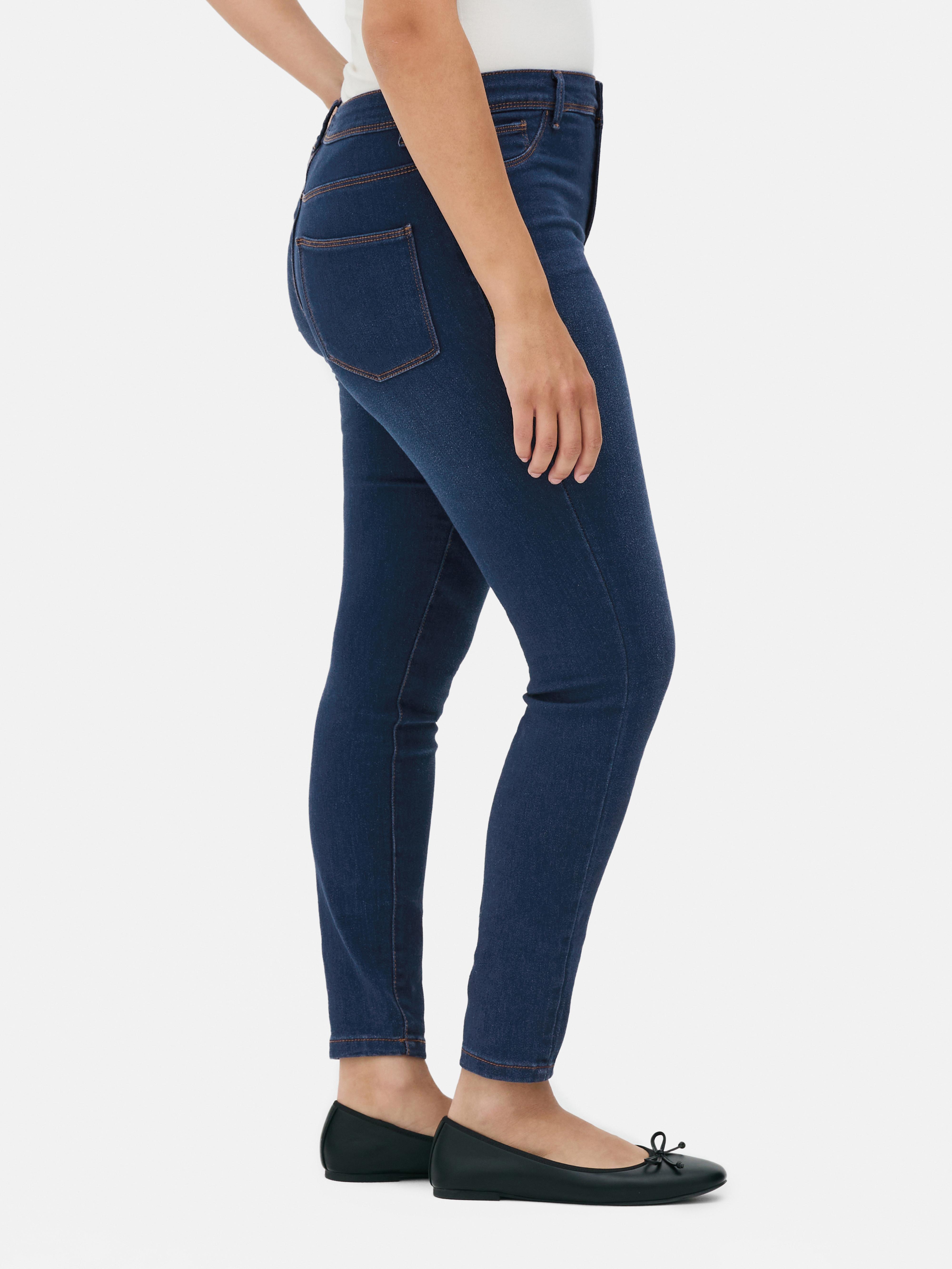 Basic skinny jeans met halfhoge taille | Regular
