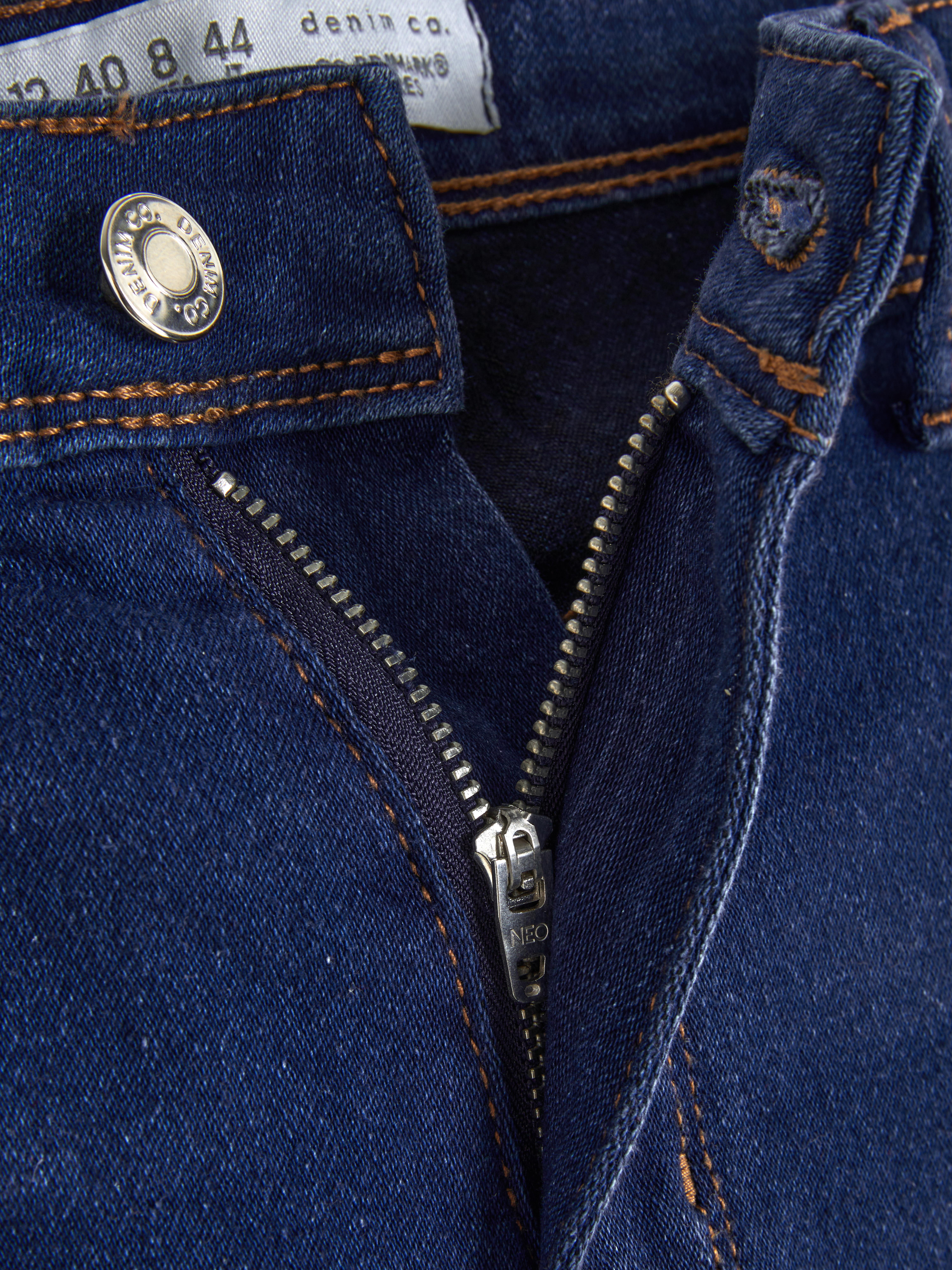 Basic skinny jeans met halfhoge taille | Regular