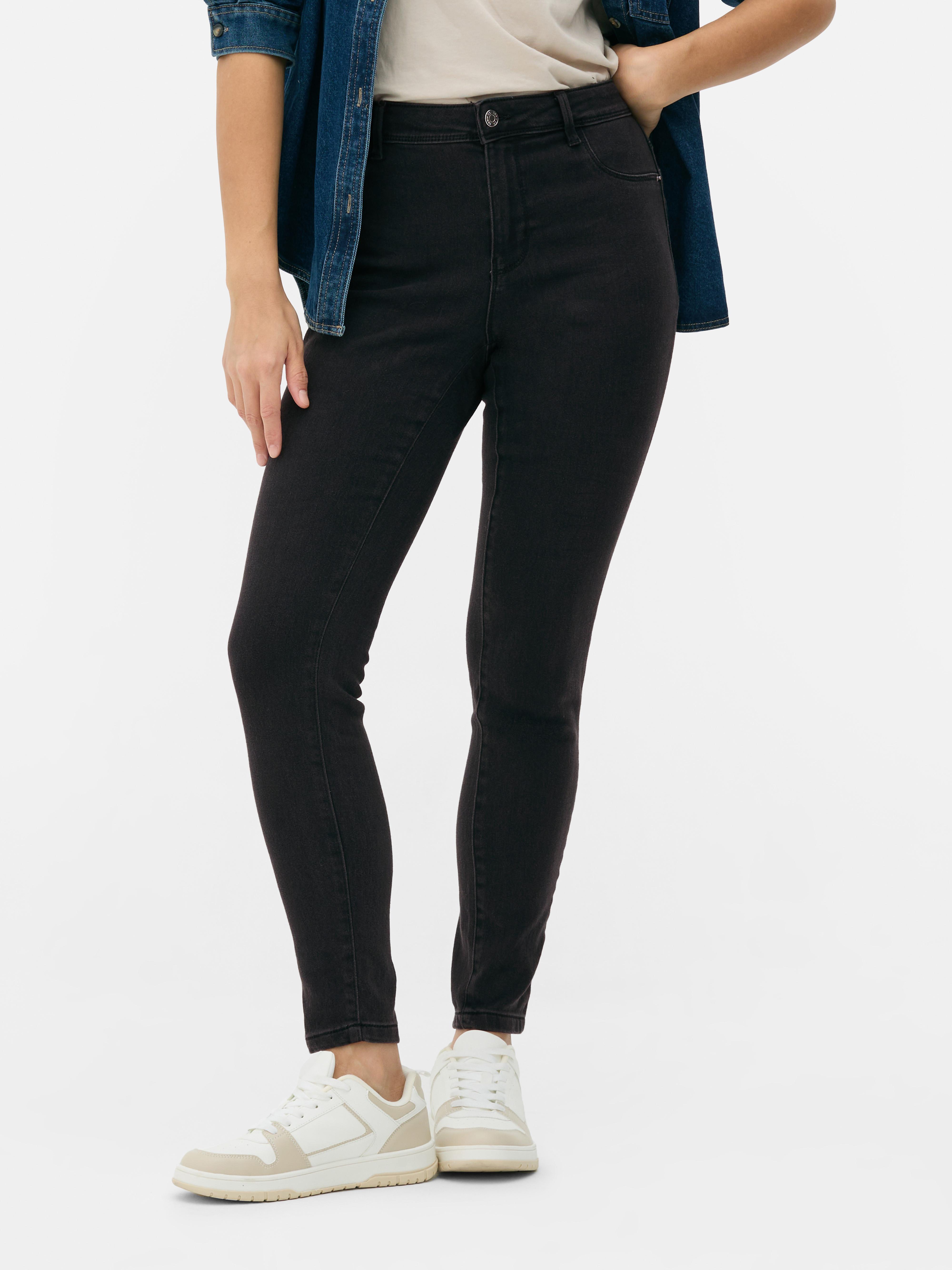 Pantalon noir skinny femme best sale