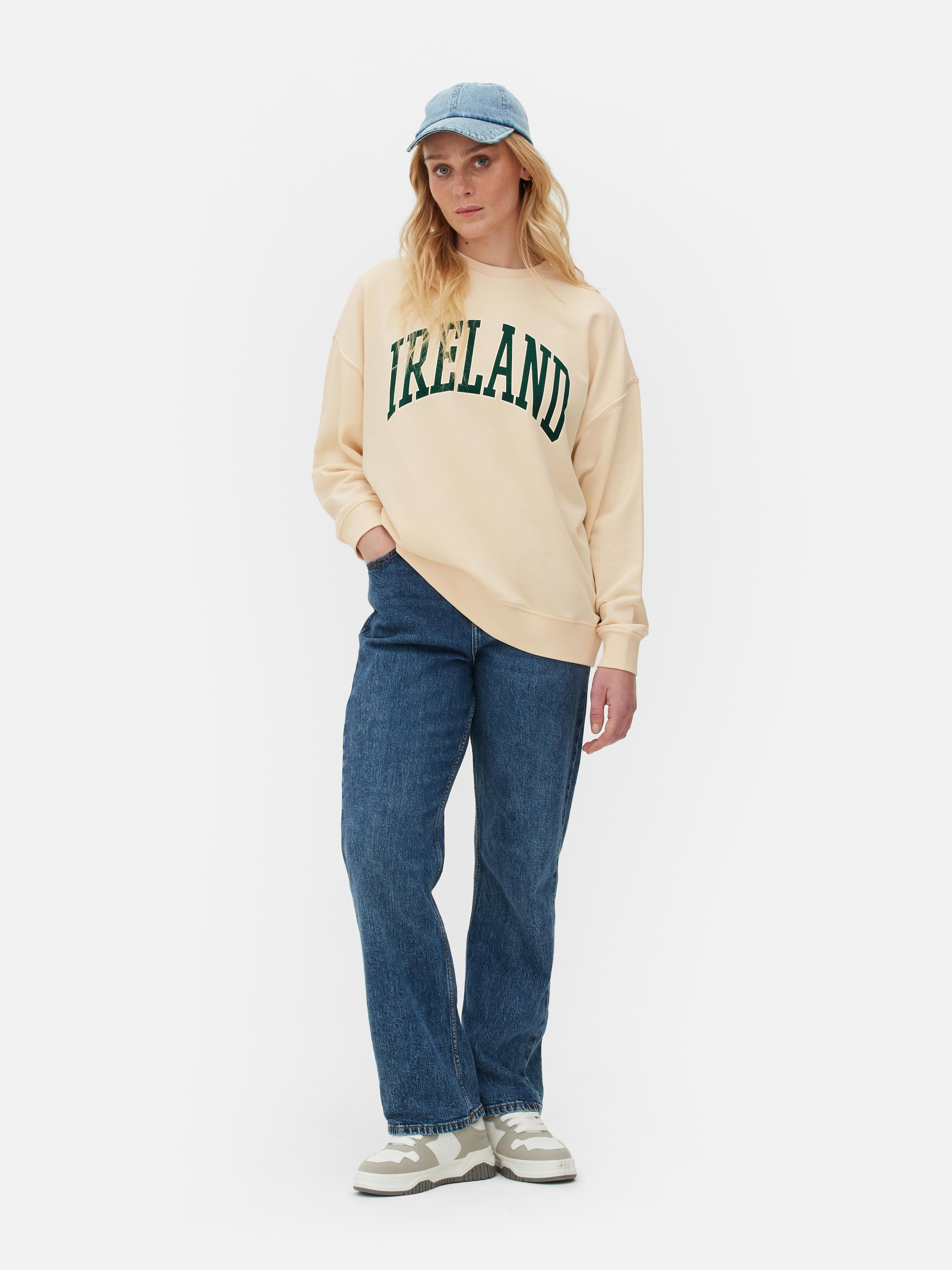 Ireland Oversized Graphic Sweatshirt