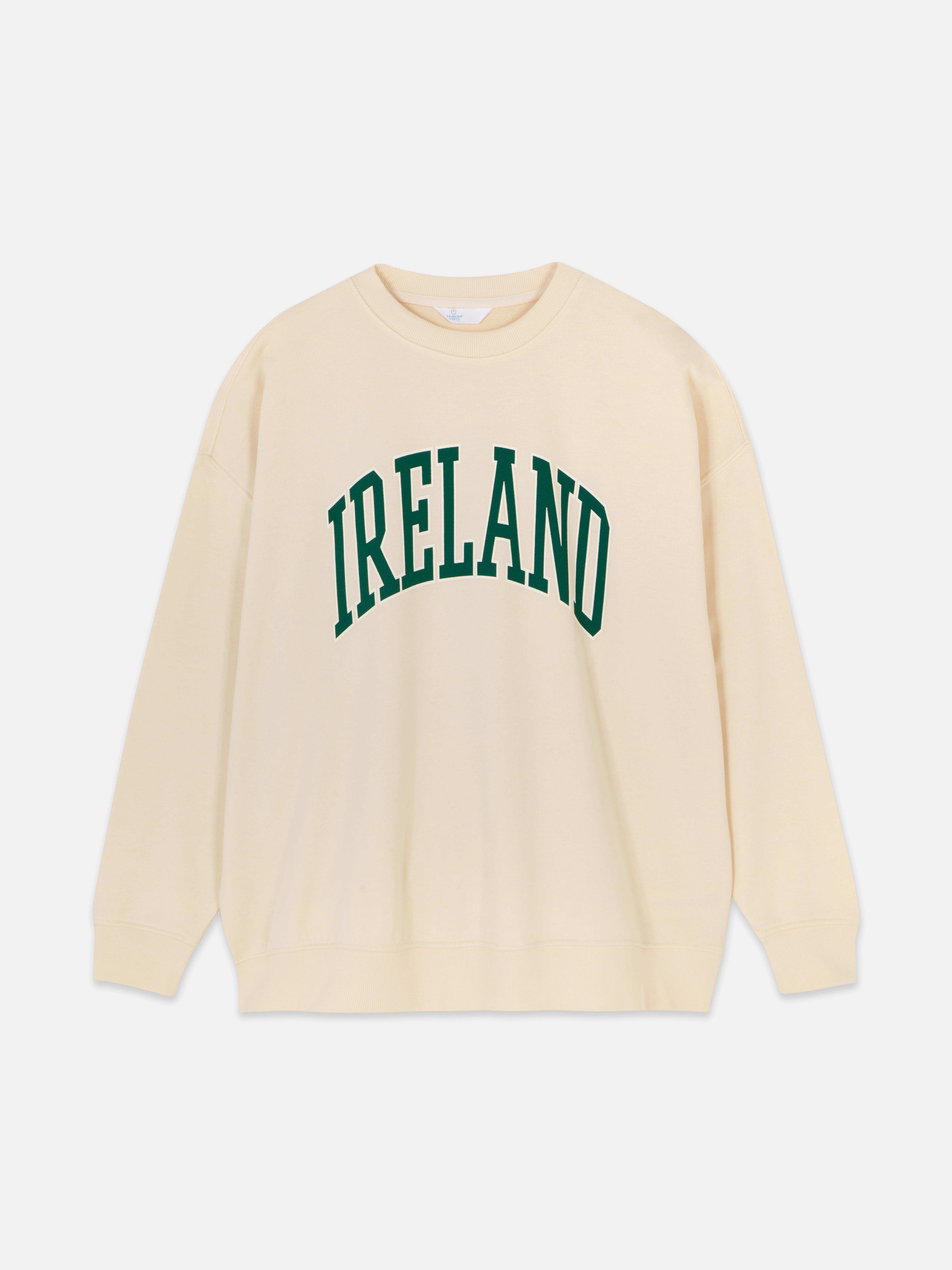 Ireland Oversized Graphic Sweatshirt