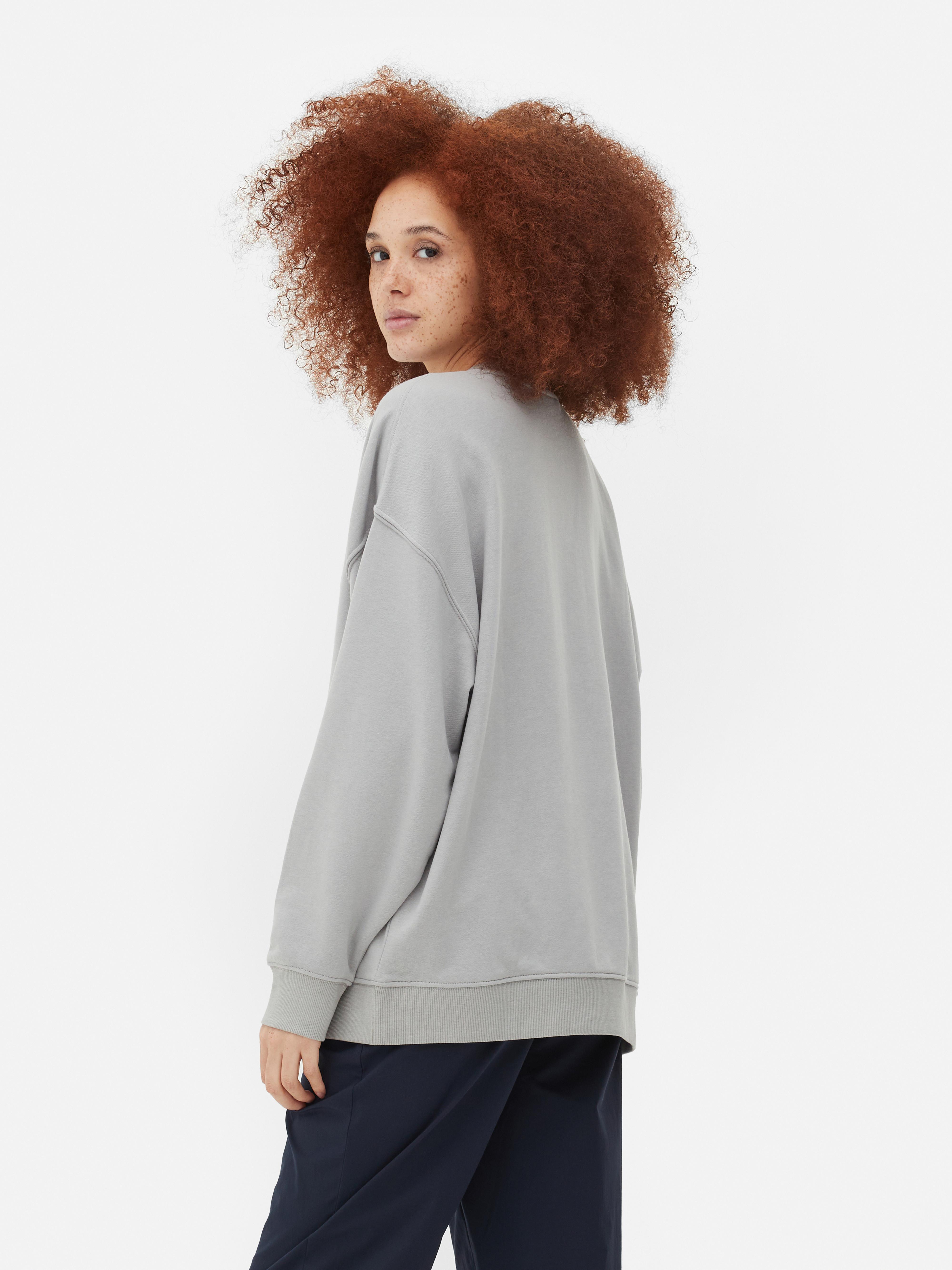 New York Oversized Graphic Sweatshirt