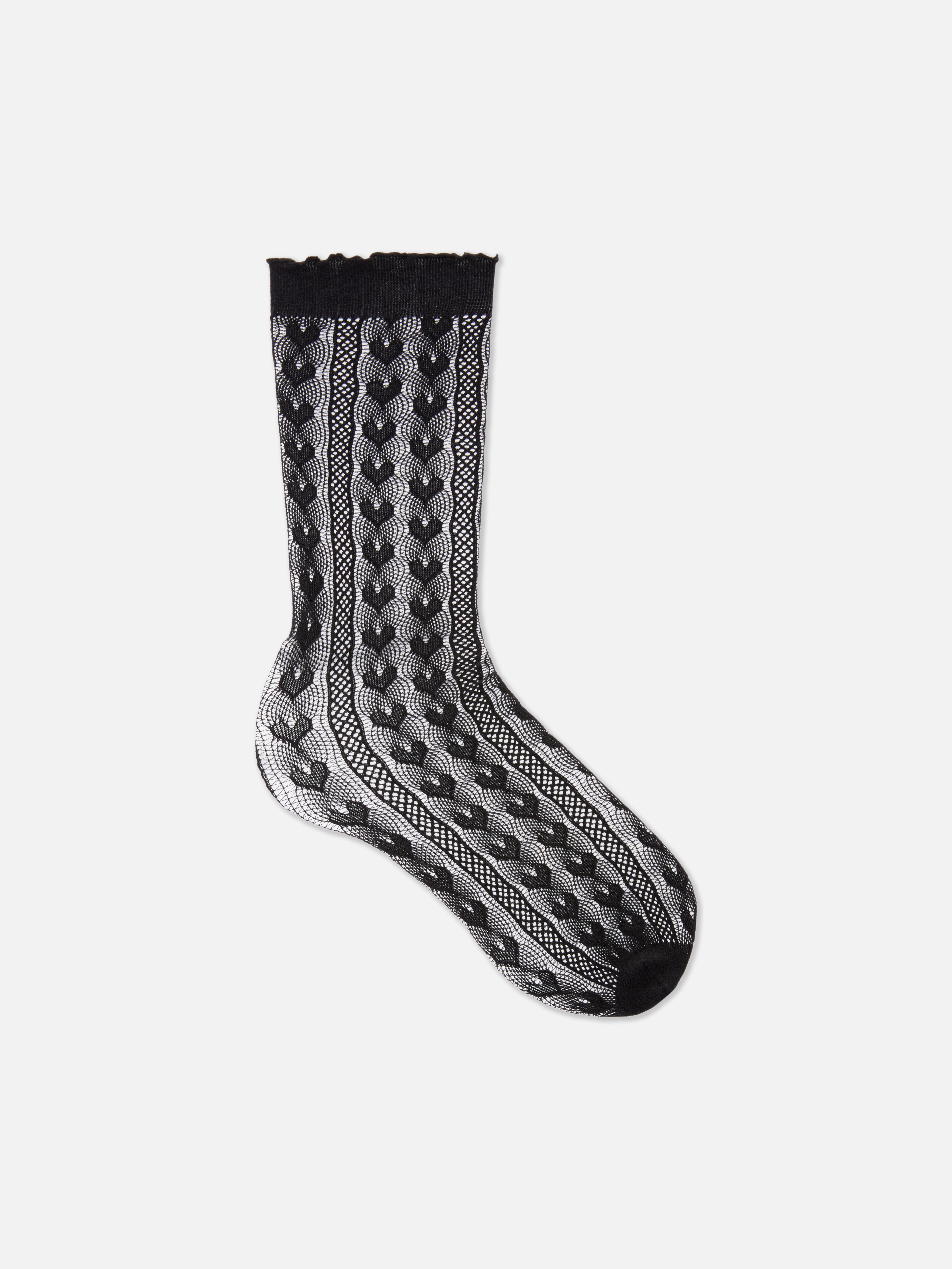 Fashion Net Knee-High Socks