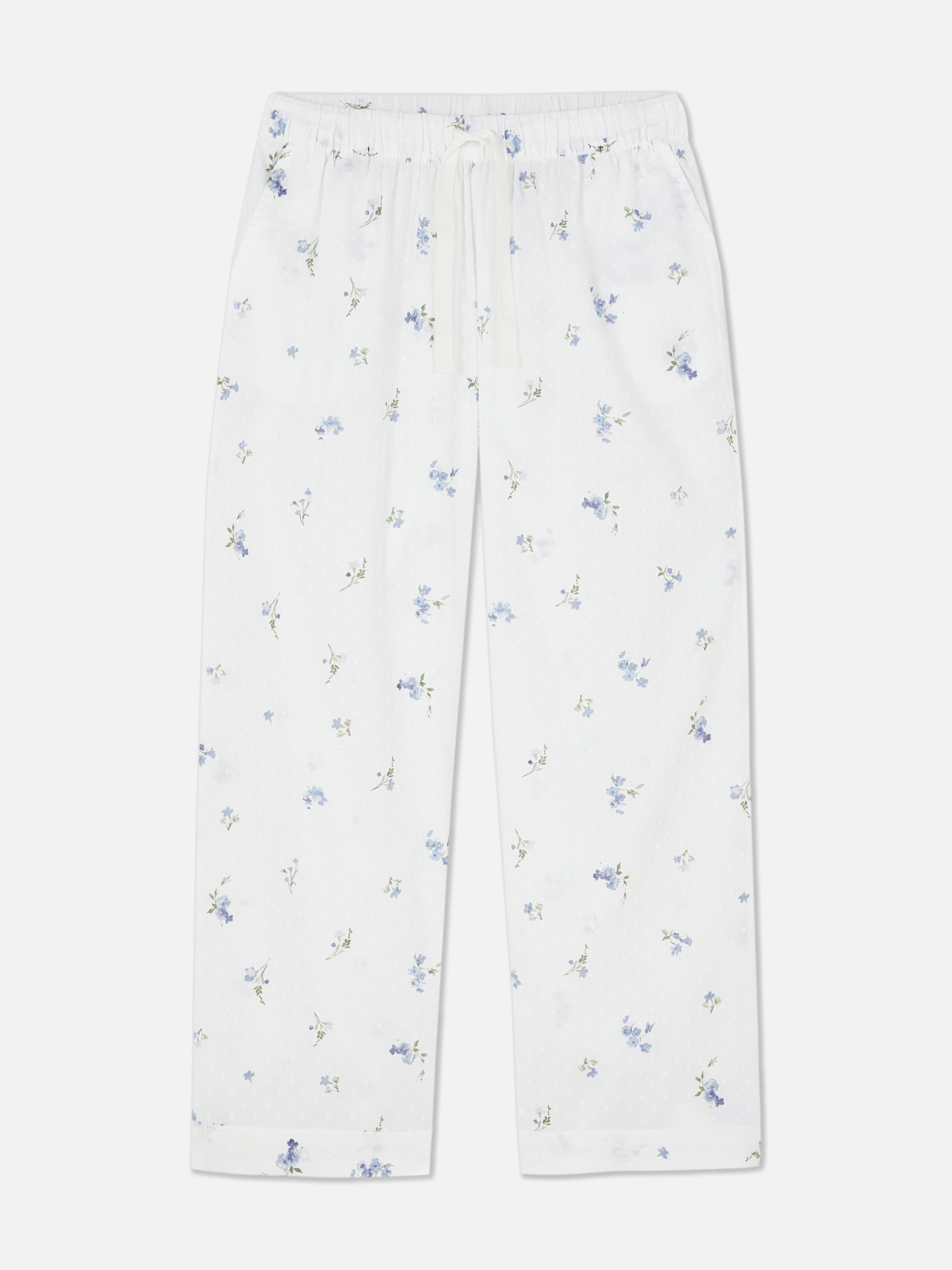 Womens Multi Ditsy Floral Dobby Pyjama Bottoms Primark