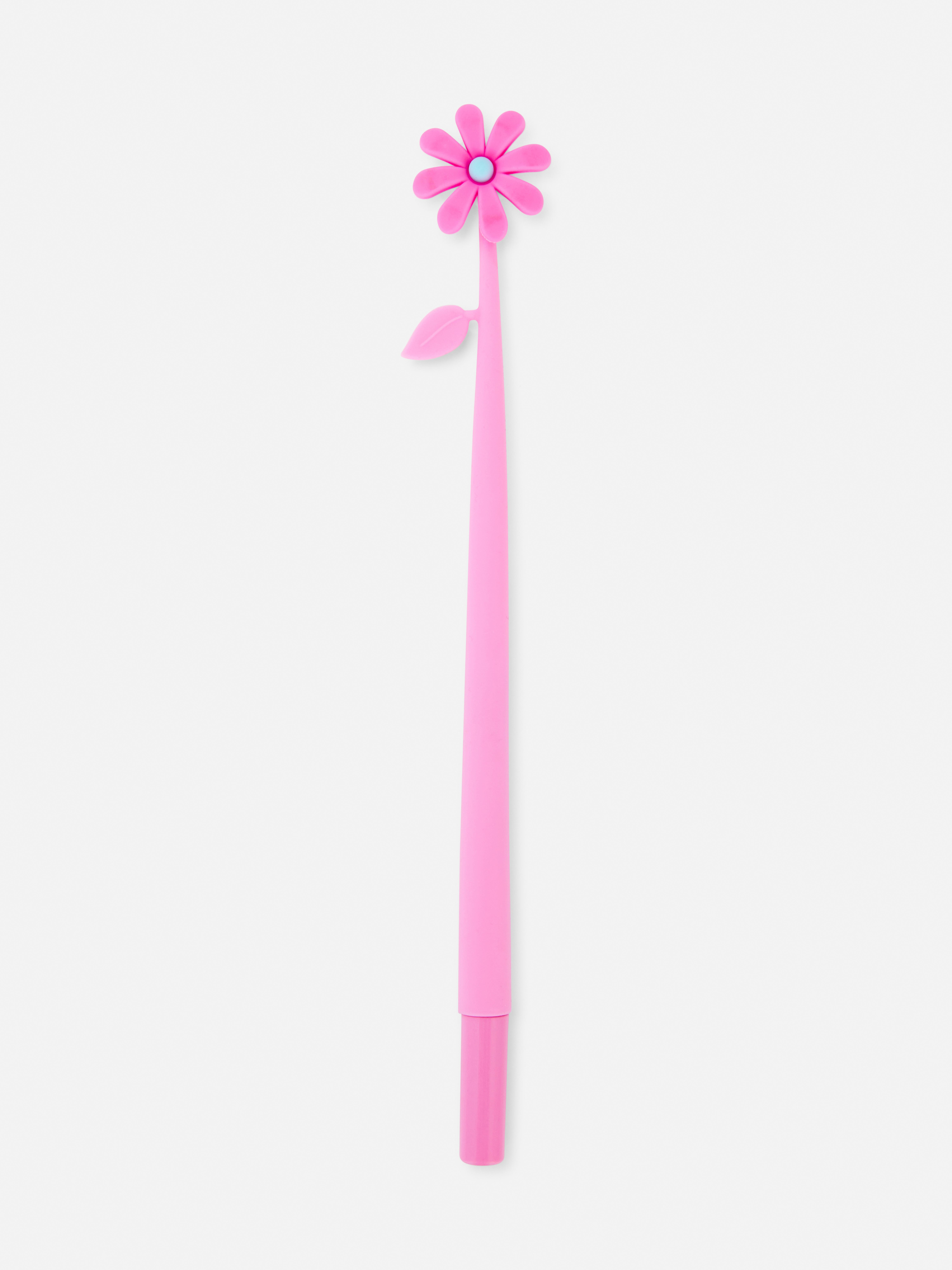 Bolígrafo con flor móvil