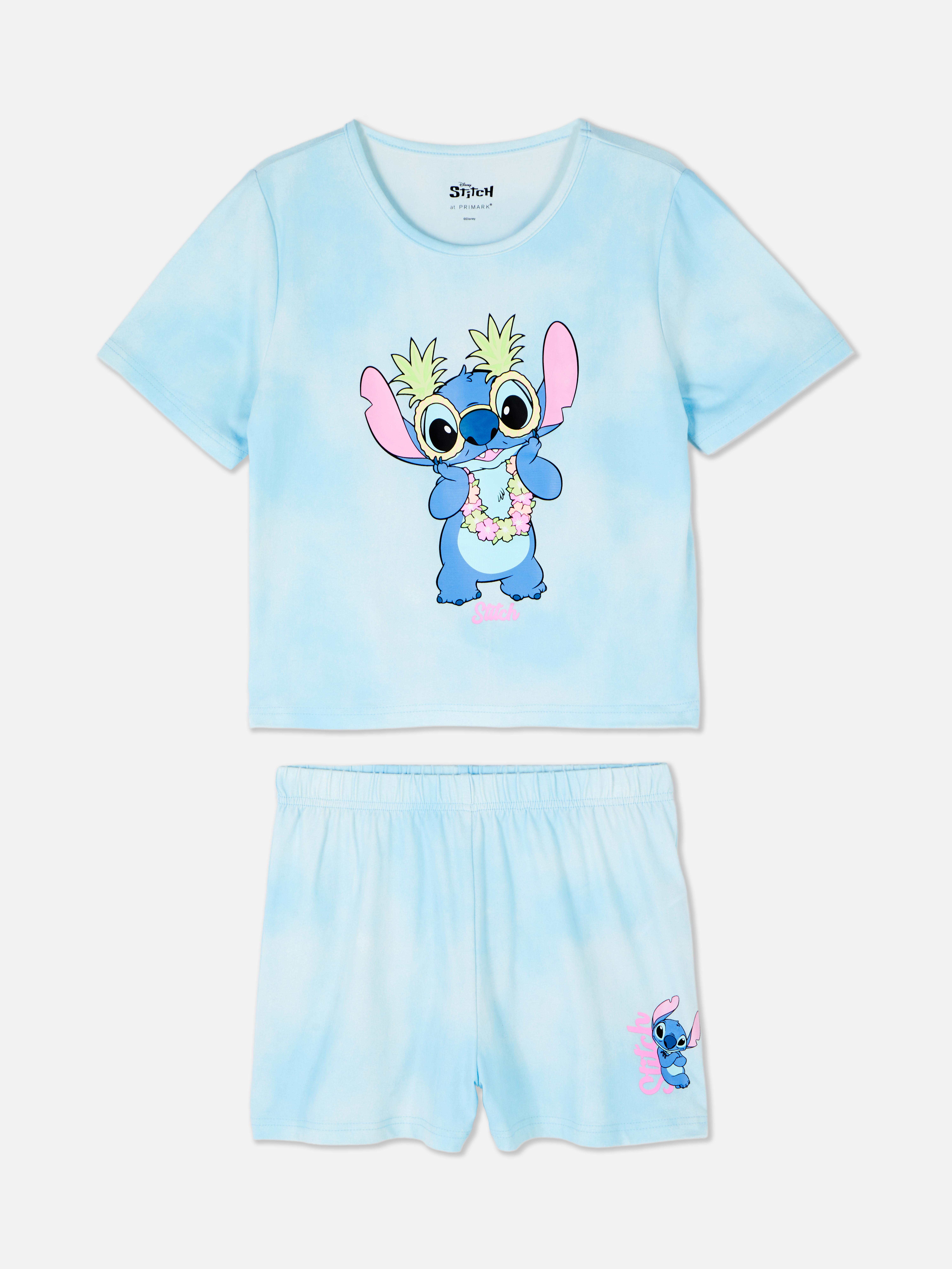 Batikované pyžamo s krátkým rukávem Disney Stitch
