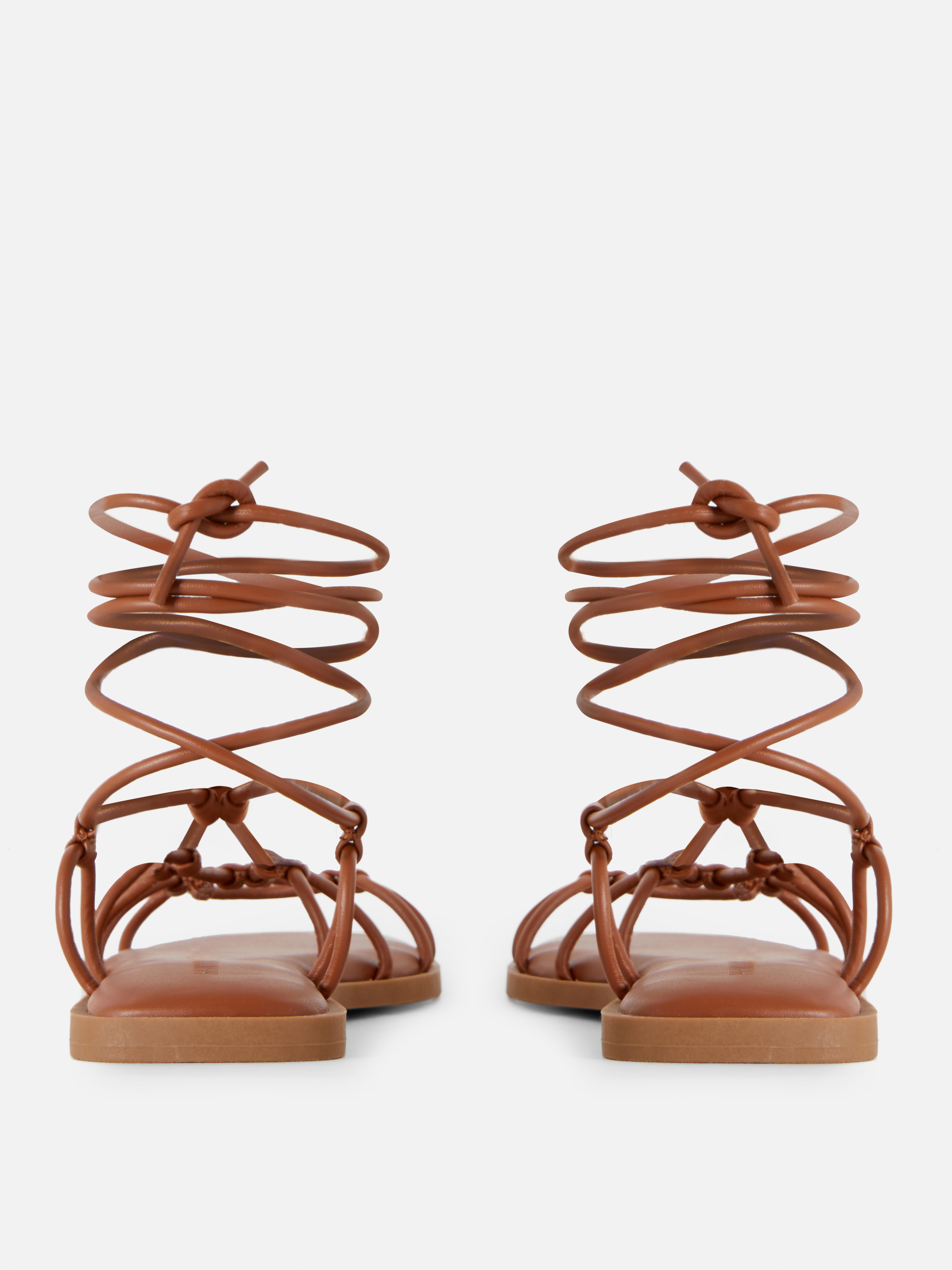 Strappy Gladiator Sandals