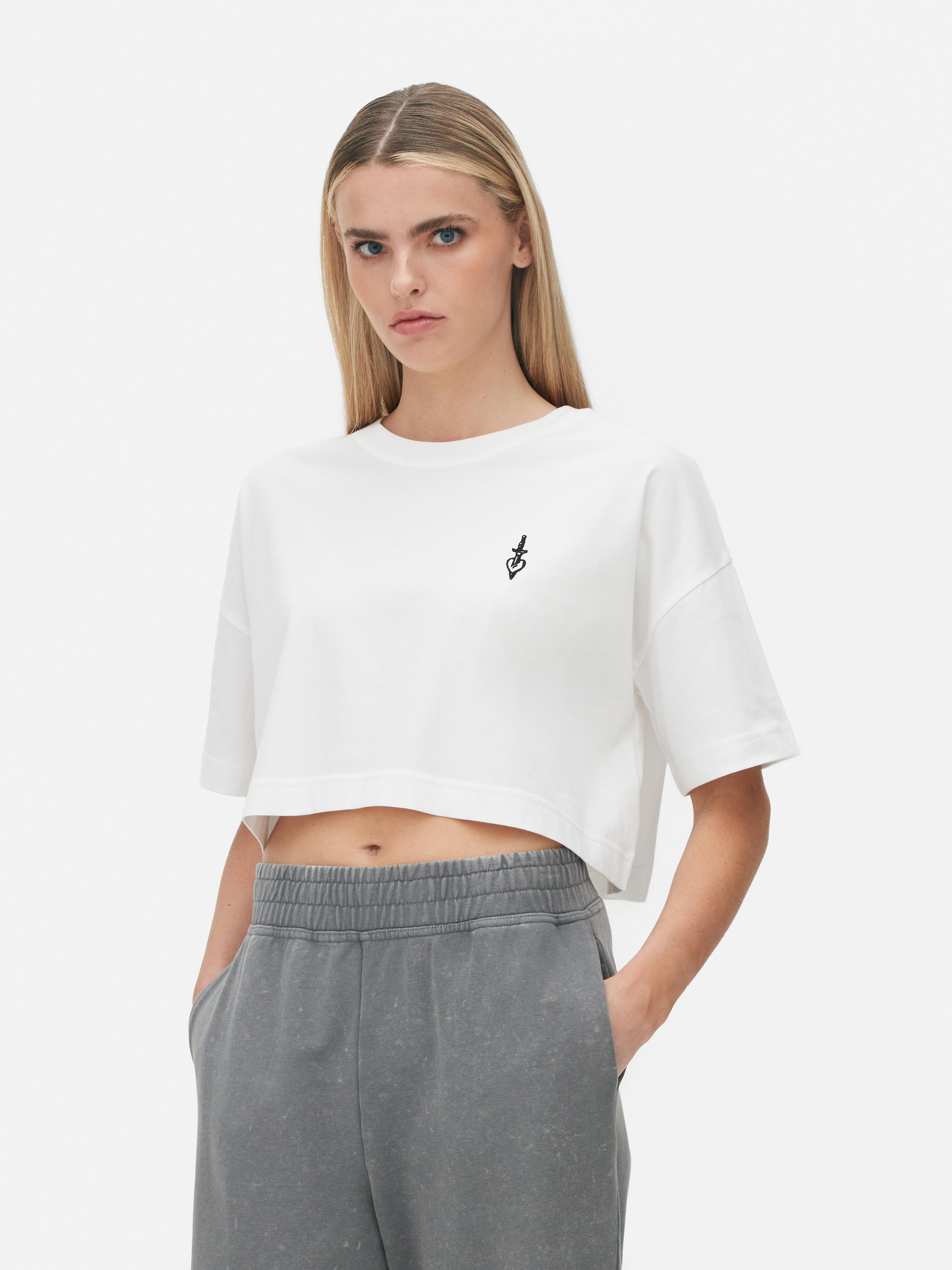 Crop Short Sleeve T-shirt