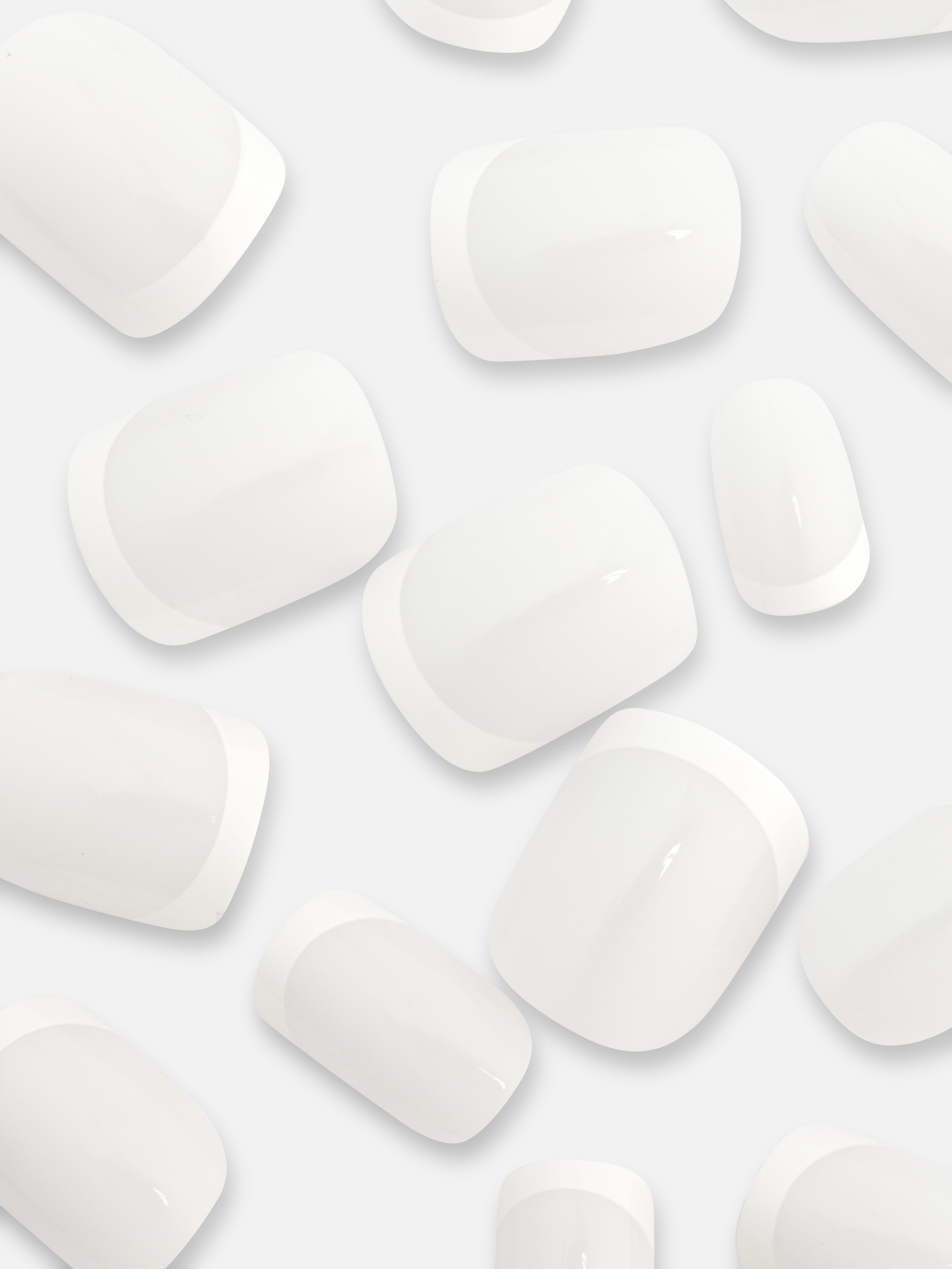 PS... Square Gloss False Nails