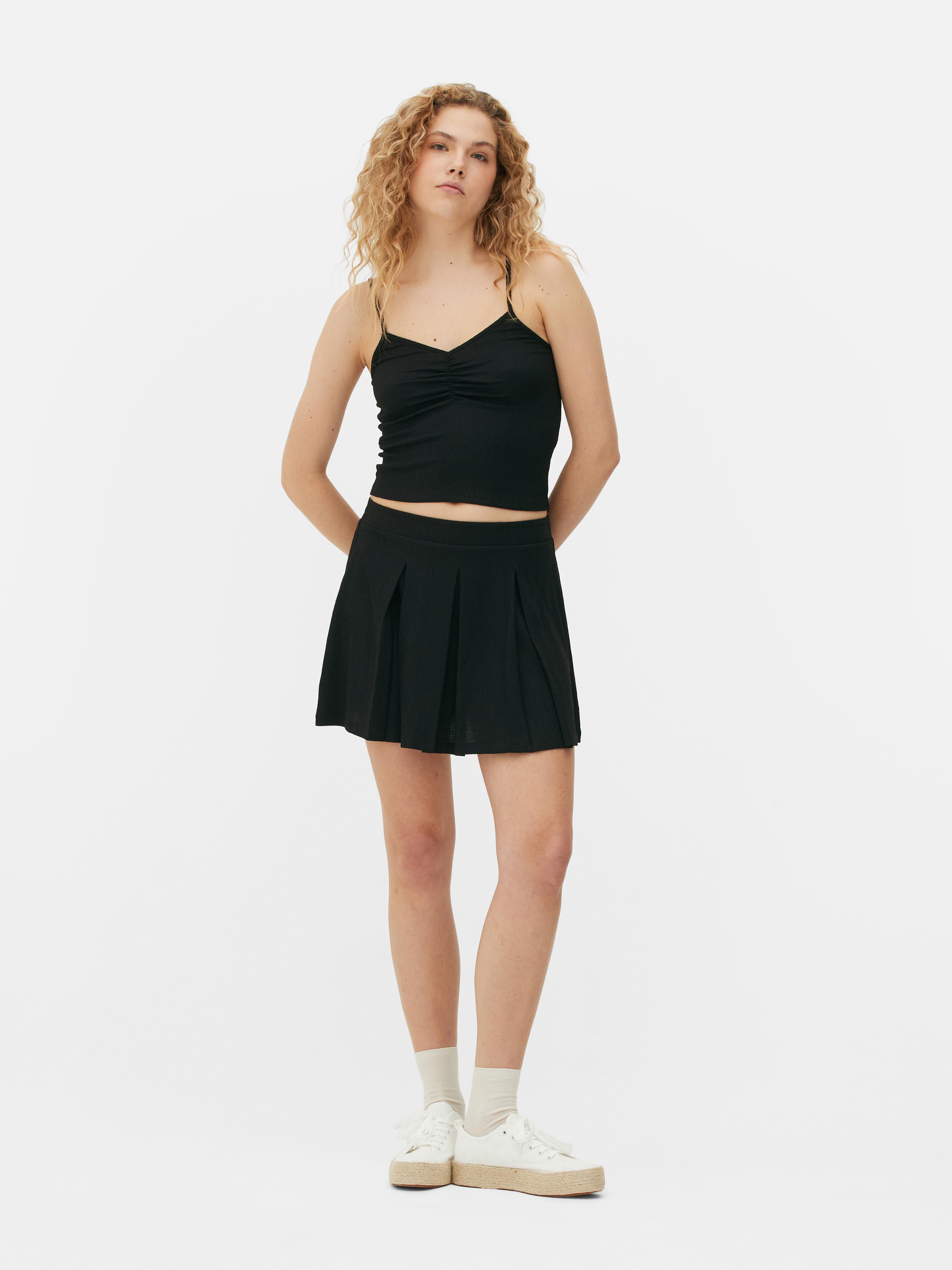 Co-Ord Ruched Textured Cami Top