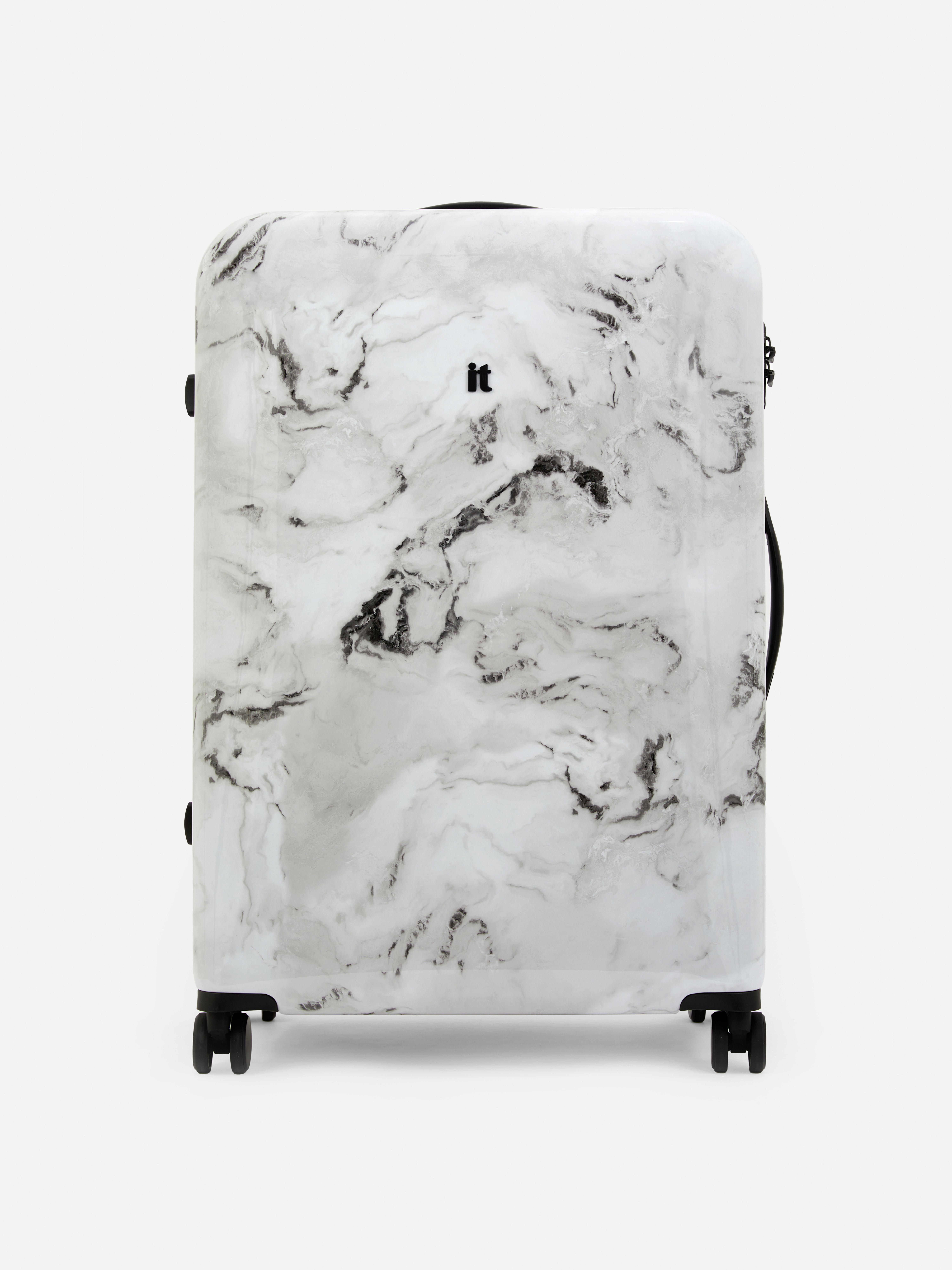 Trd 8-kolesni kovček z marmornim potiskom »it«