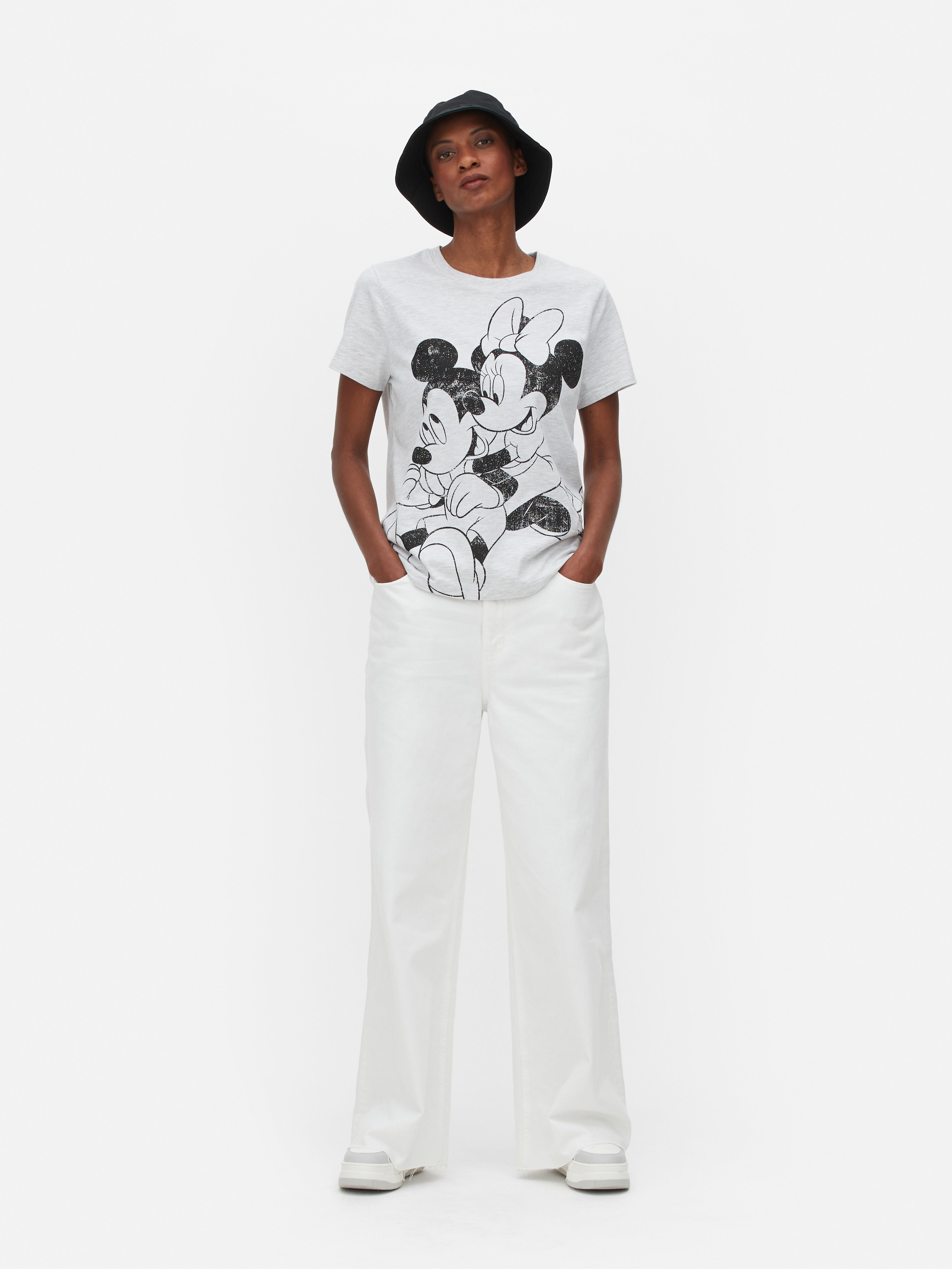 T-shirt Disney Mickey Mouse et Minnie Mouse