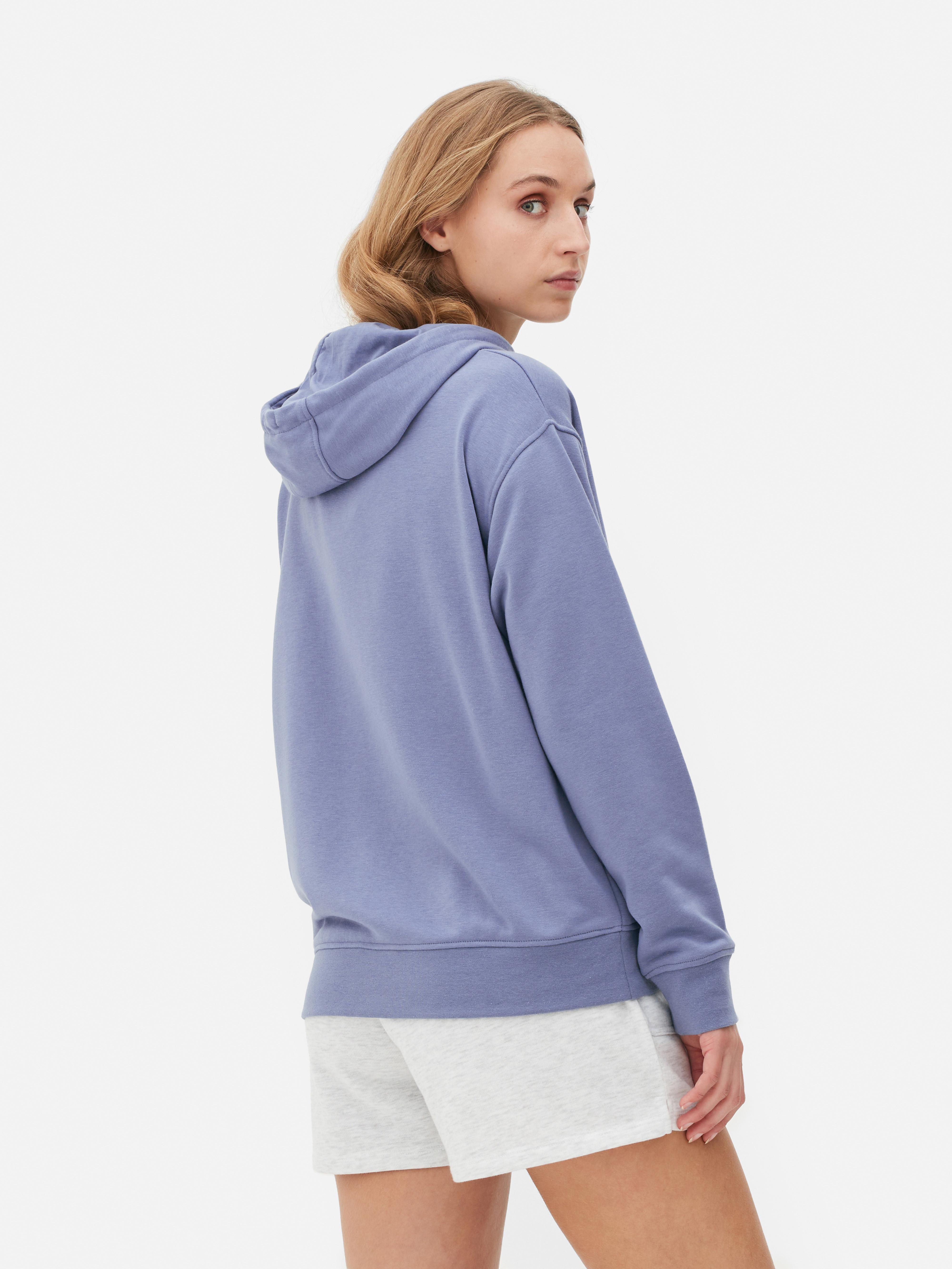 Womens Blue Disney’s Lilo & Stitch Drawstring Hoodie | Primark