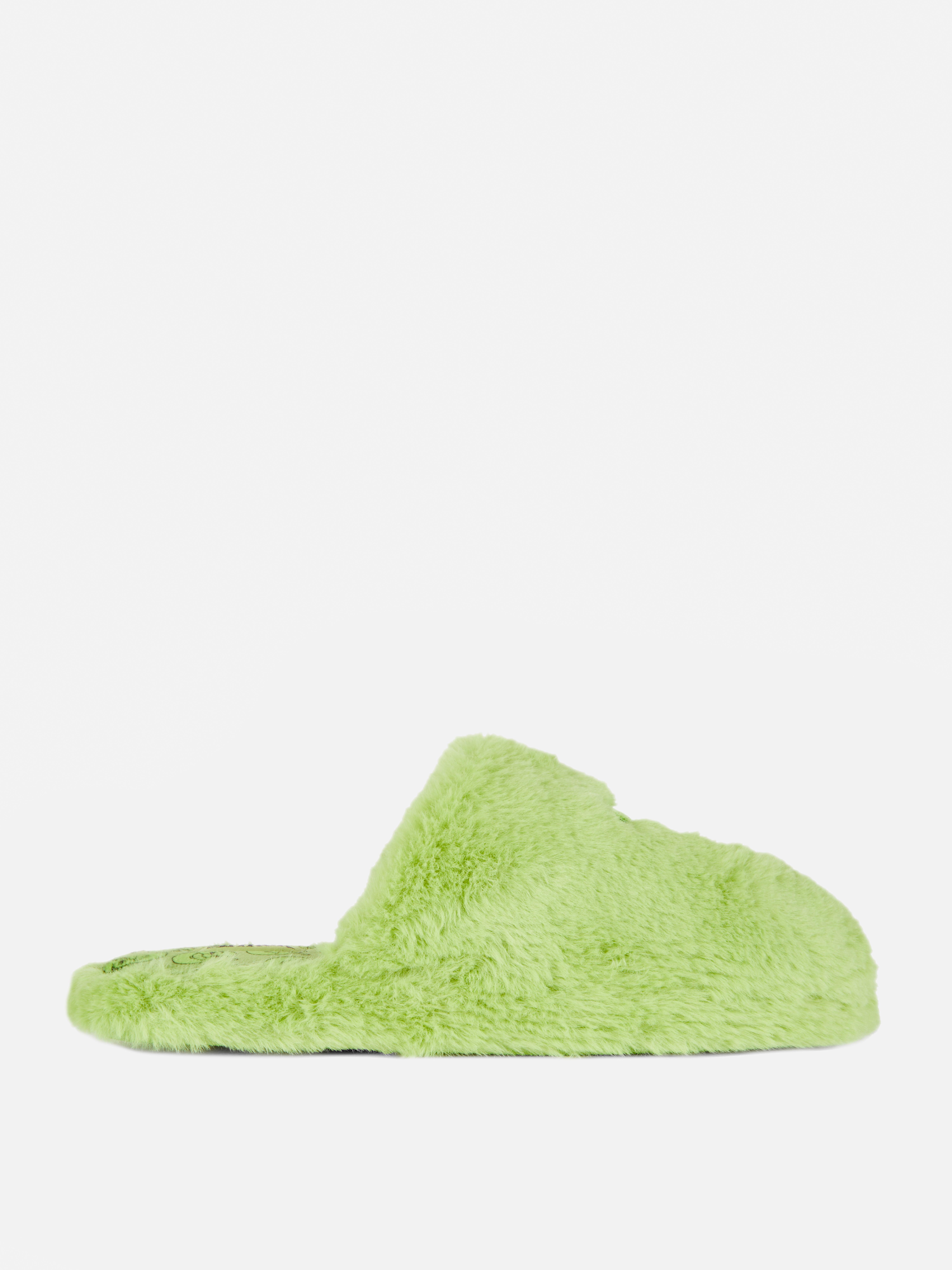 Pantofle z umělé kožešiny Shrek