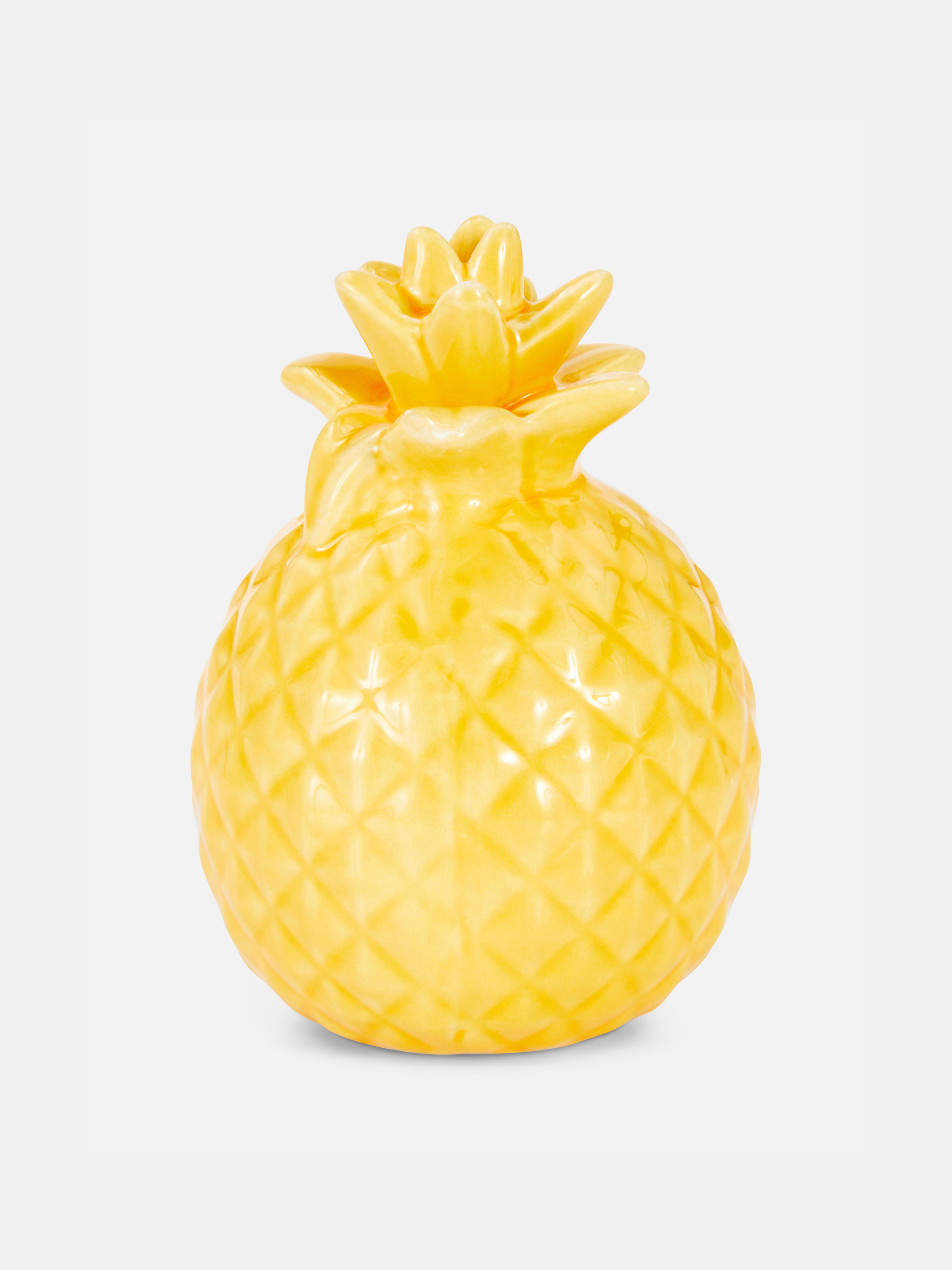 Soprammobile in ceramica a forma di ananas