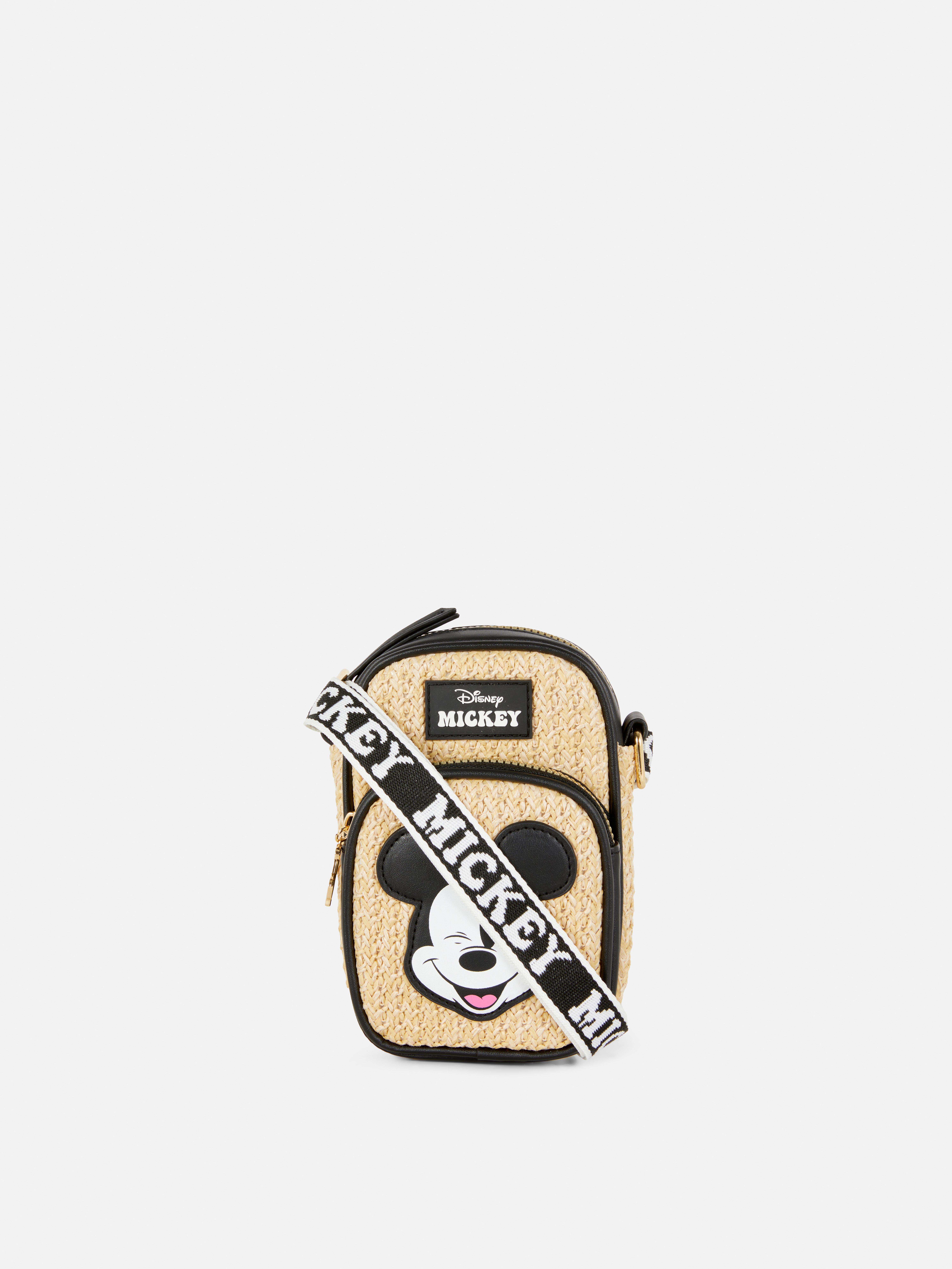 Disney’s Mickey Mouse Straw Phone Bag
