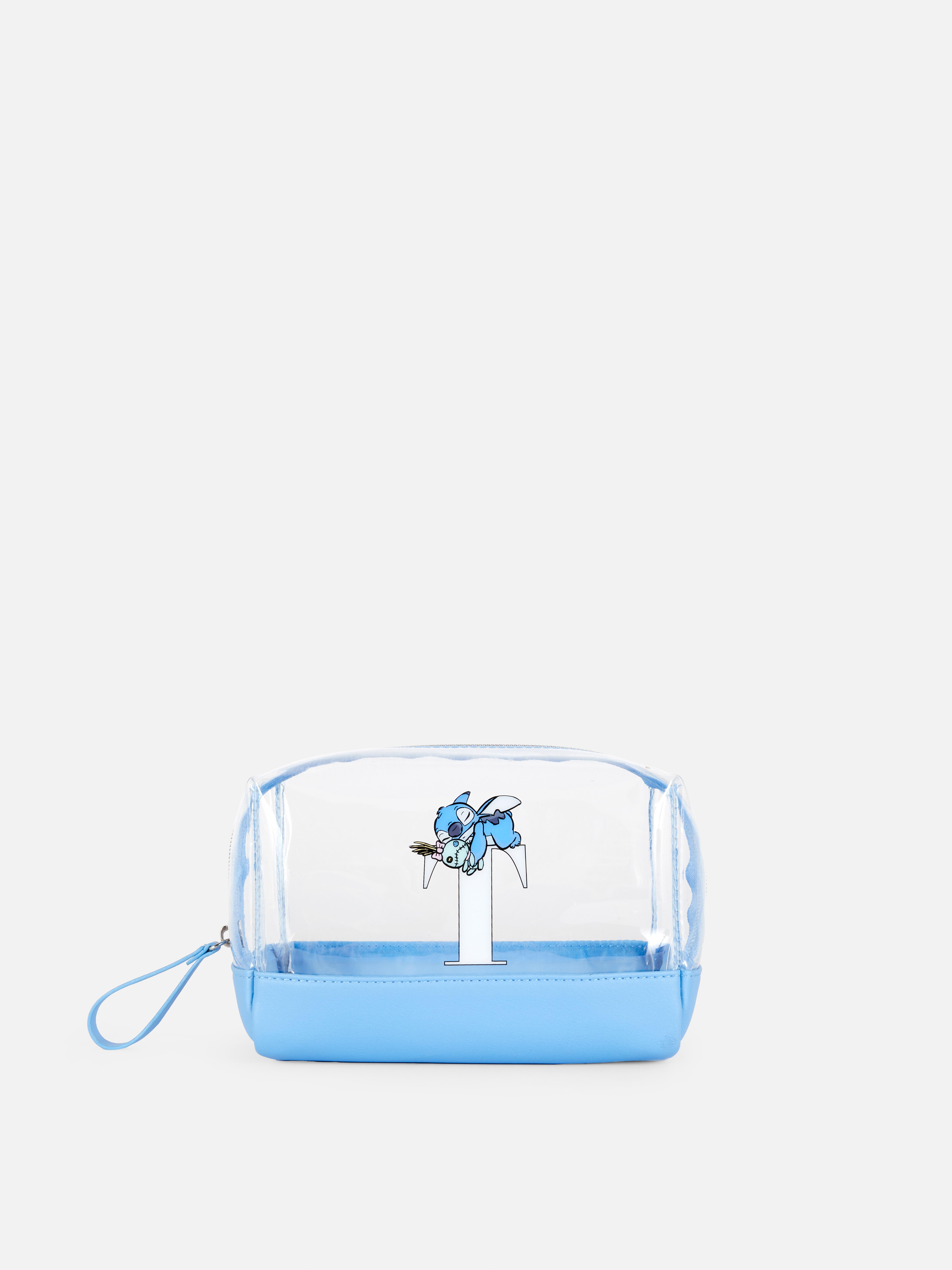 „Disney Stitch“ Make-up-Tasche mit Initiale