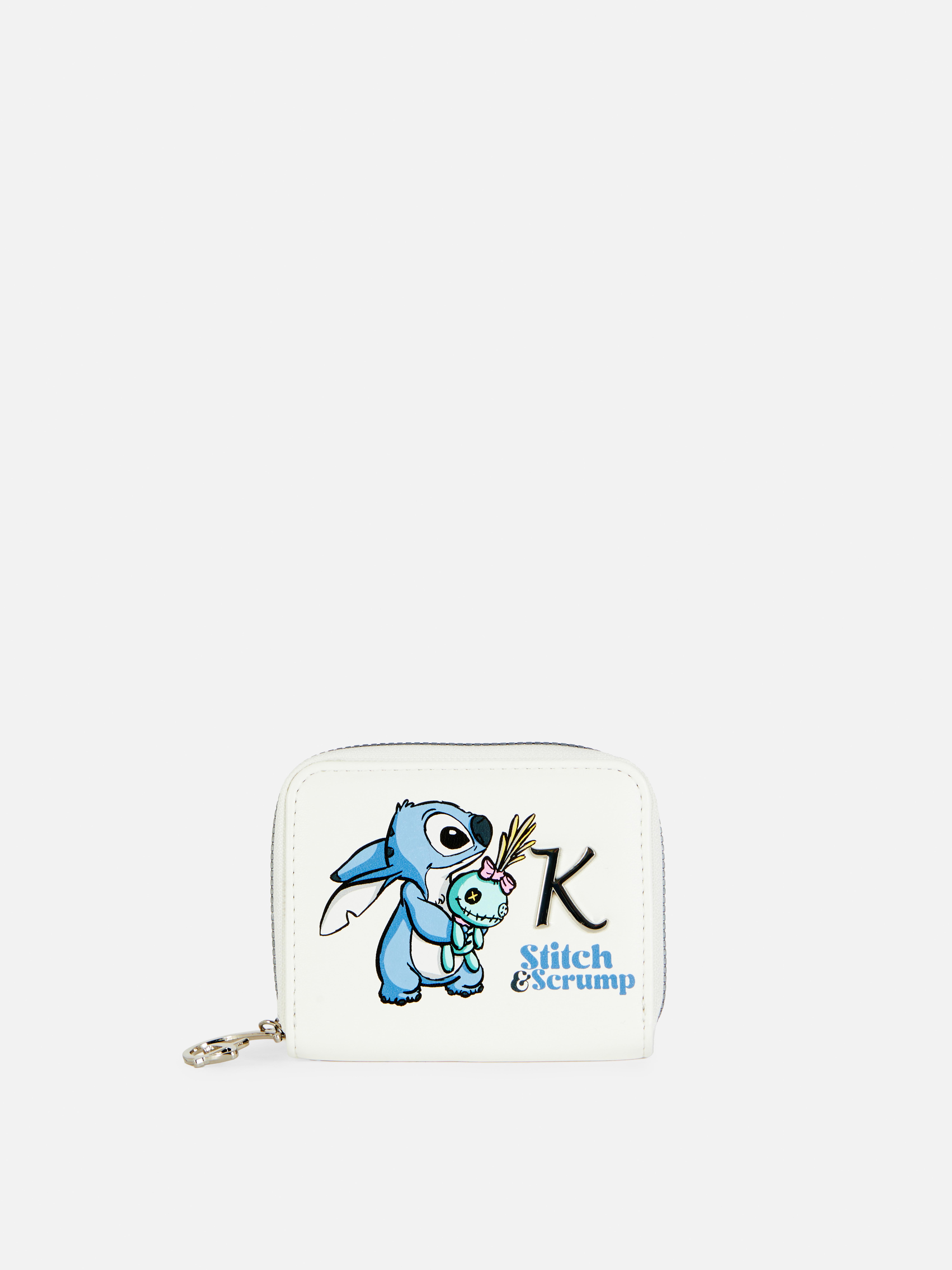 Porte-monnaie avec initiale Disney Lilo & Stitch