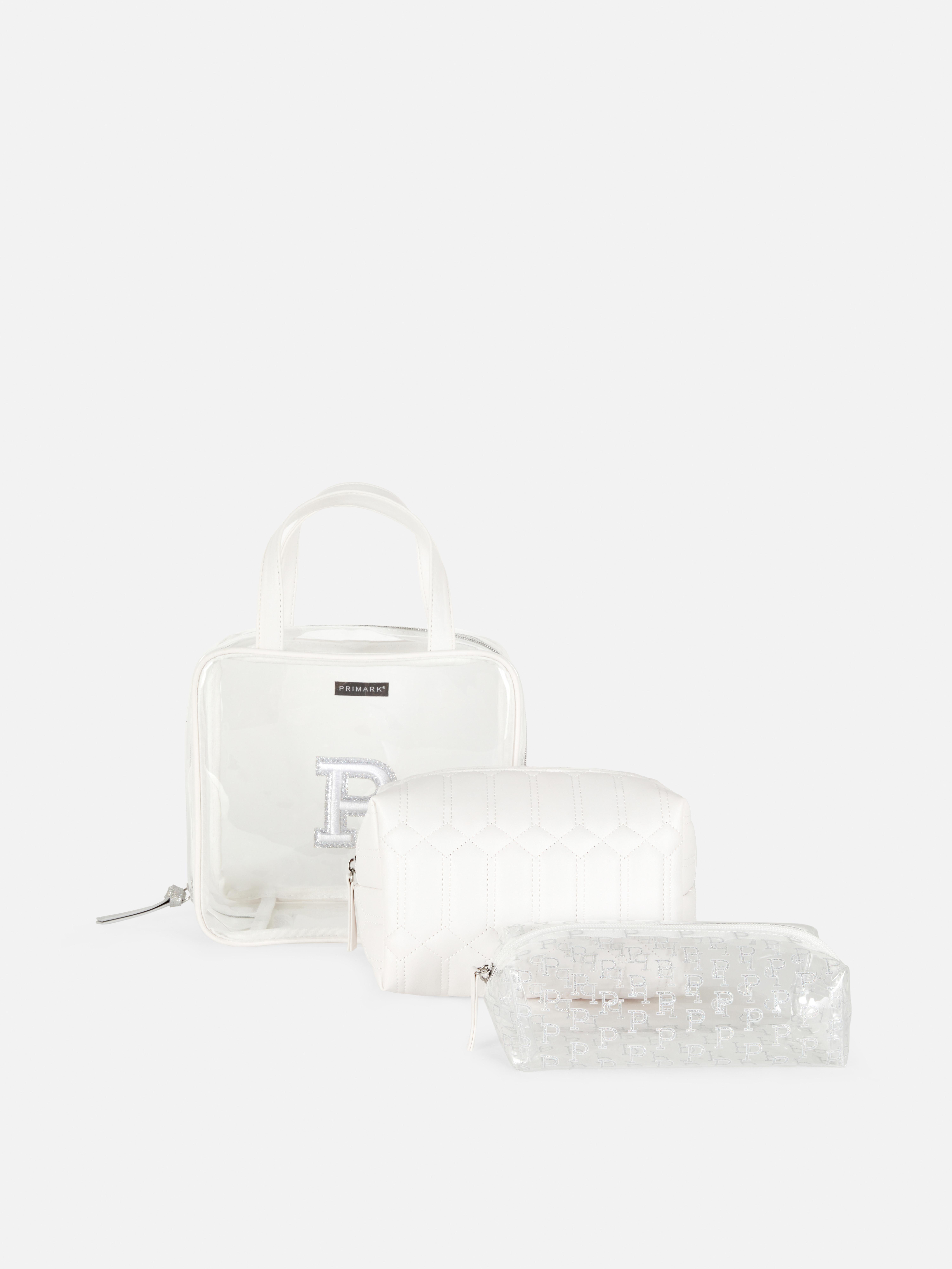 3In1 Initial Makeup Bag Penneys