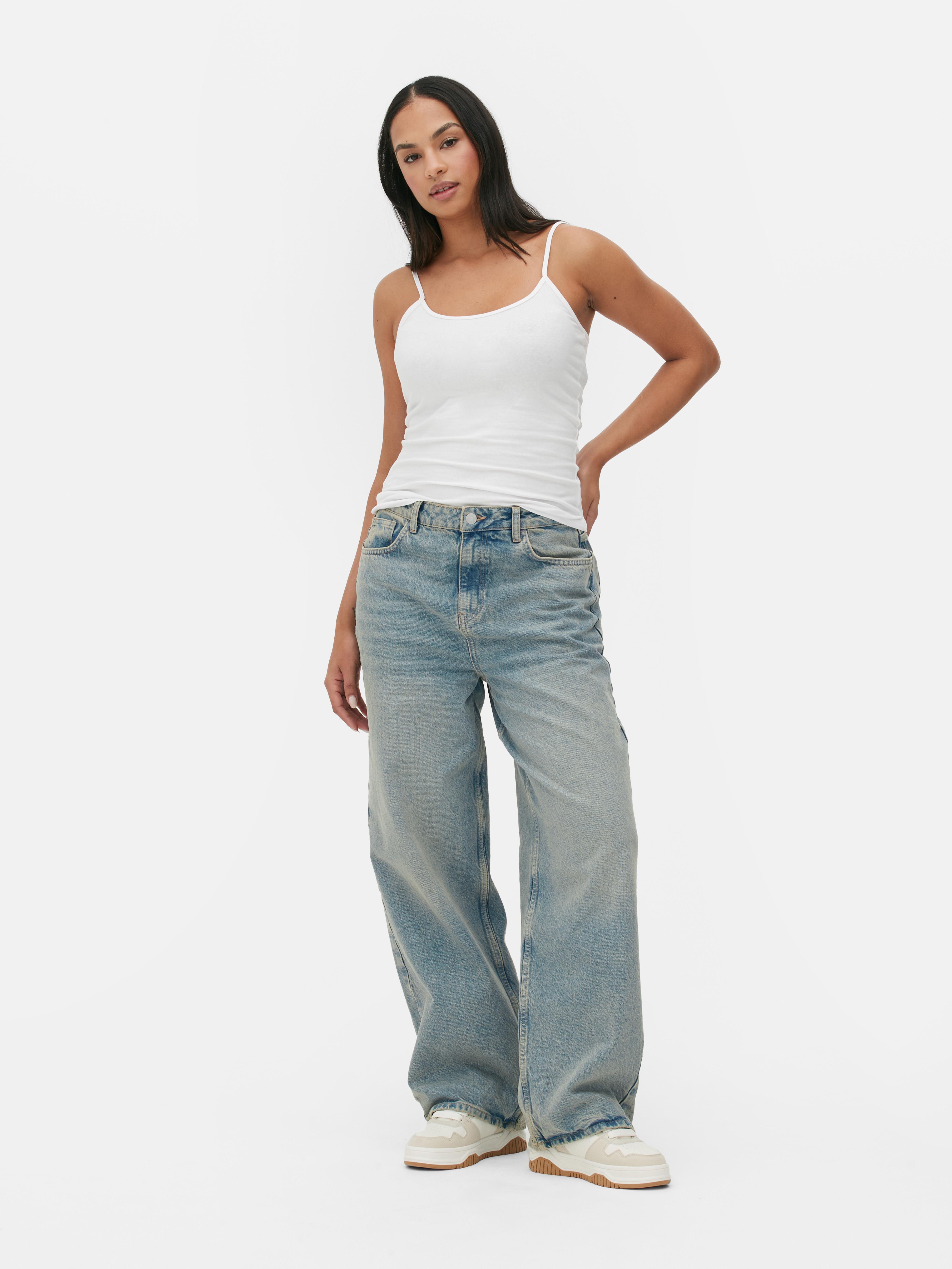 Primark wide leg jeans sale