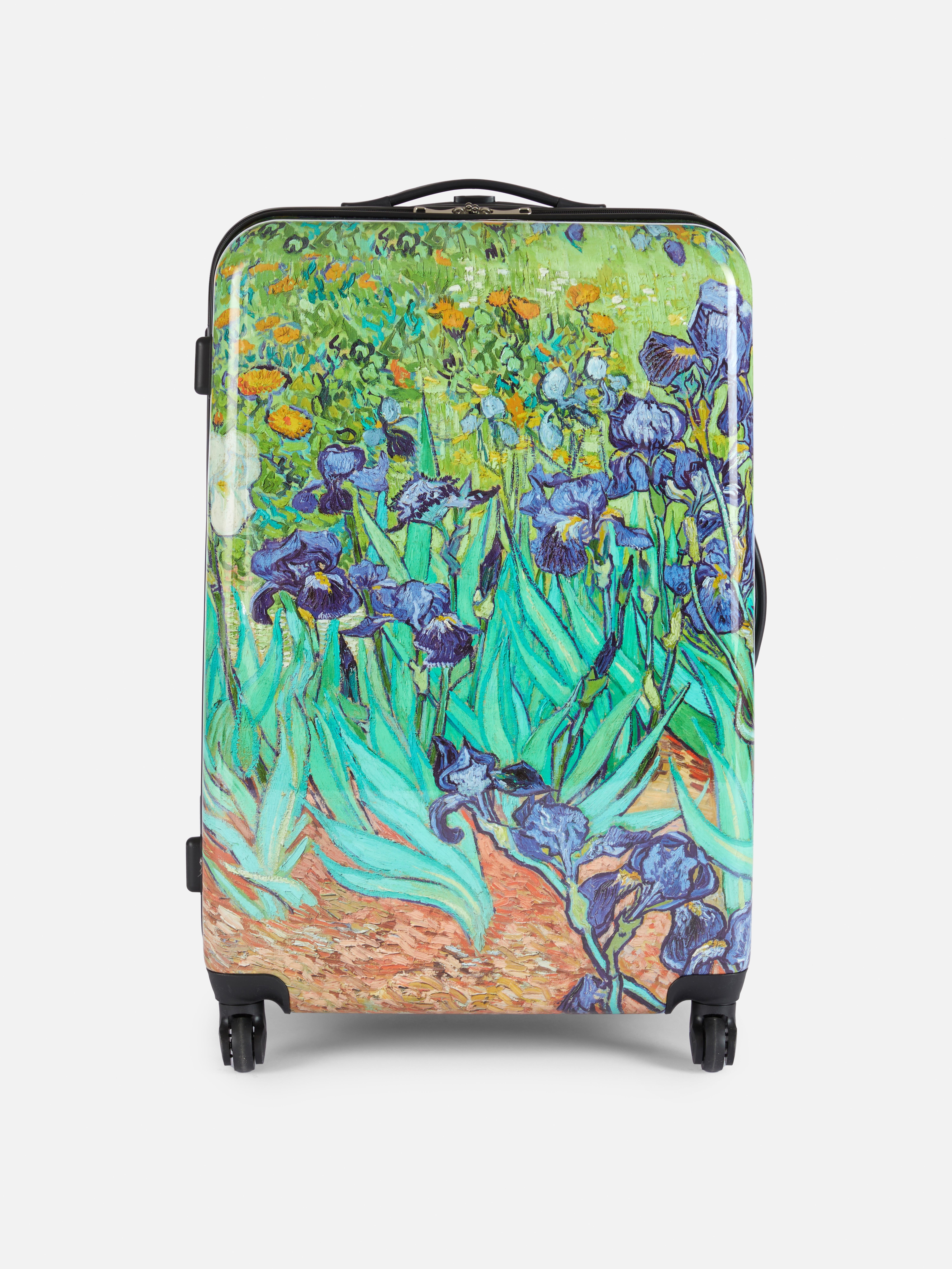Vincent van Gogh Irises 4-Wheel Suitcase