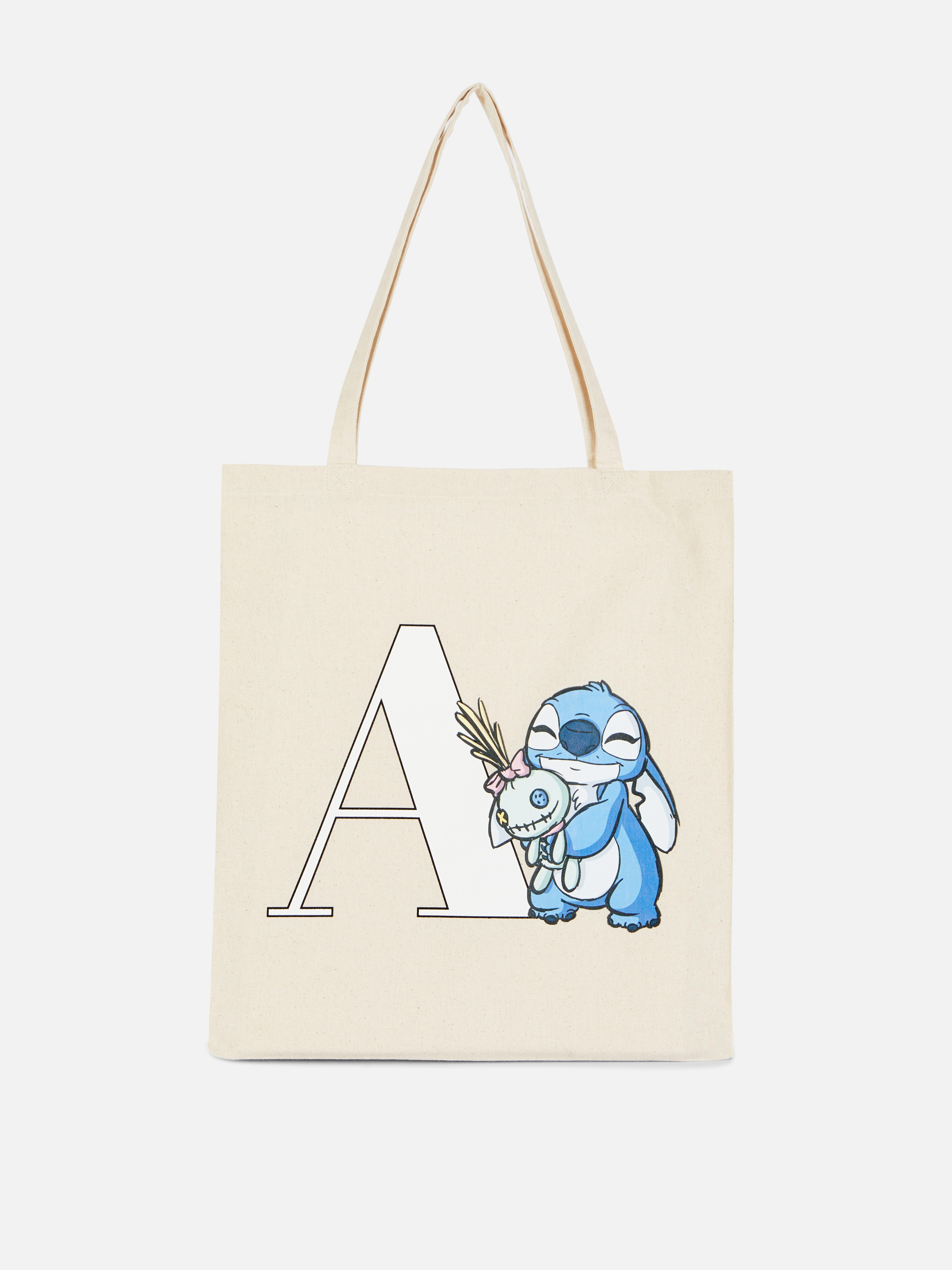 Disney’s Stitch Initial Print Tote Bag