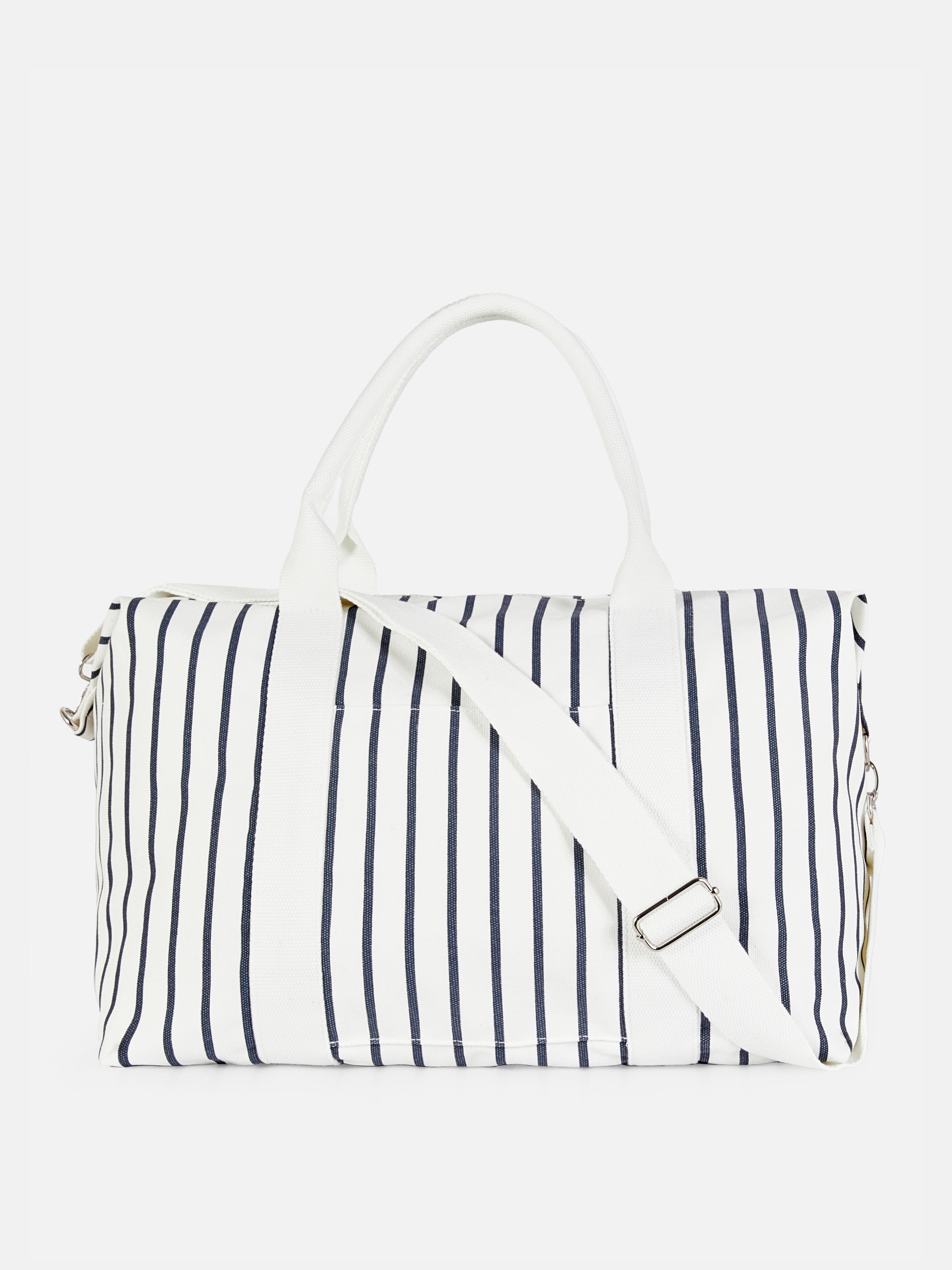 Stripe Weekender Bag