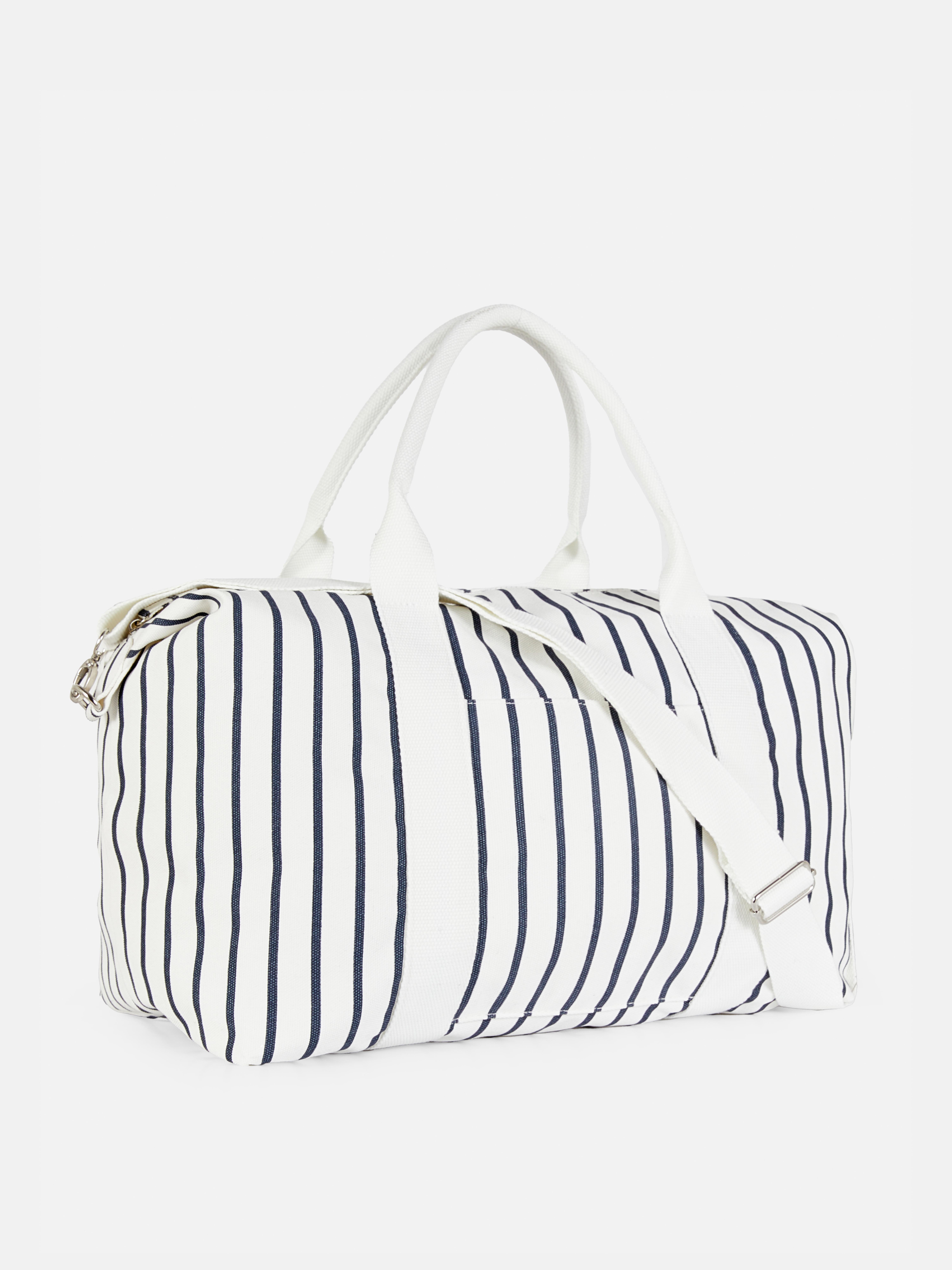 White Striped Weekender Primark