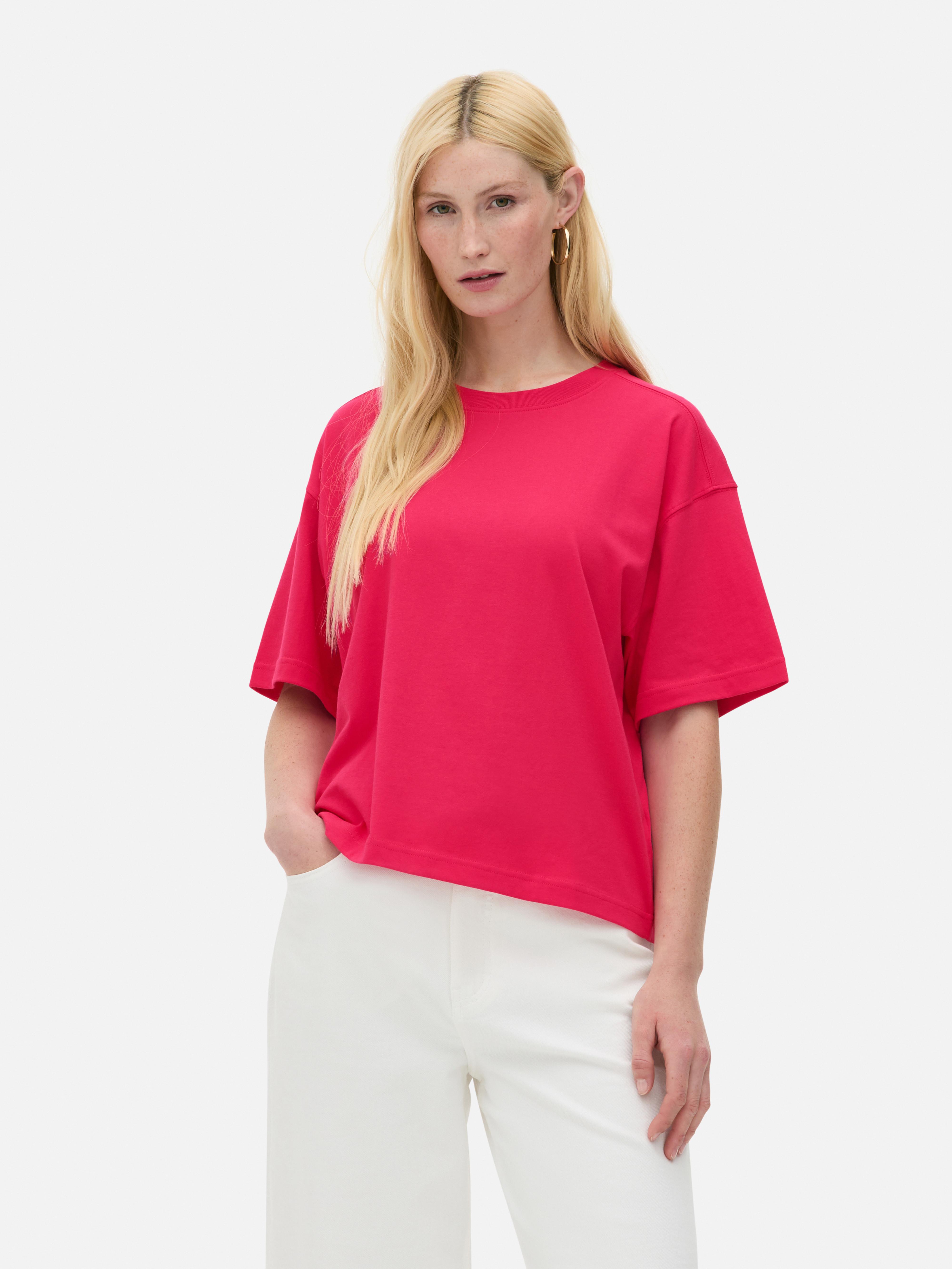 Camiseta extragrande de corte cuadrado