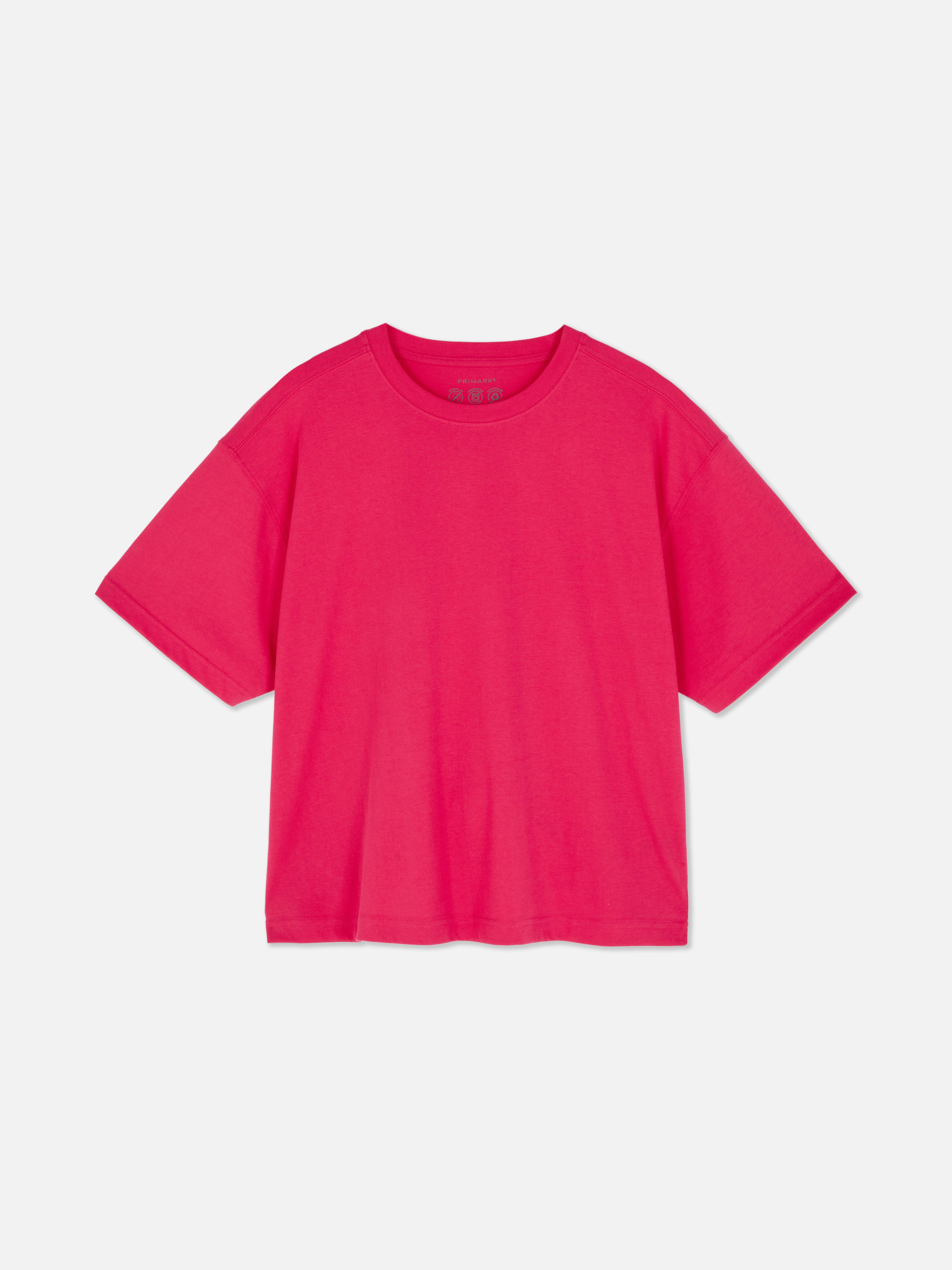 Camiseta extragrande de corte cuadrado