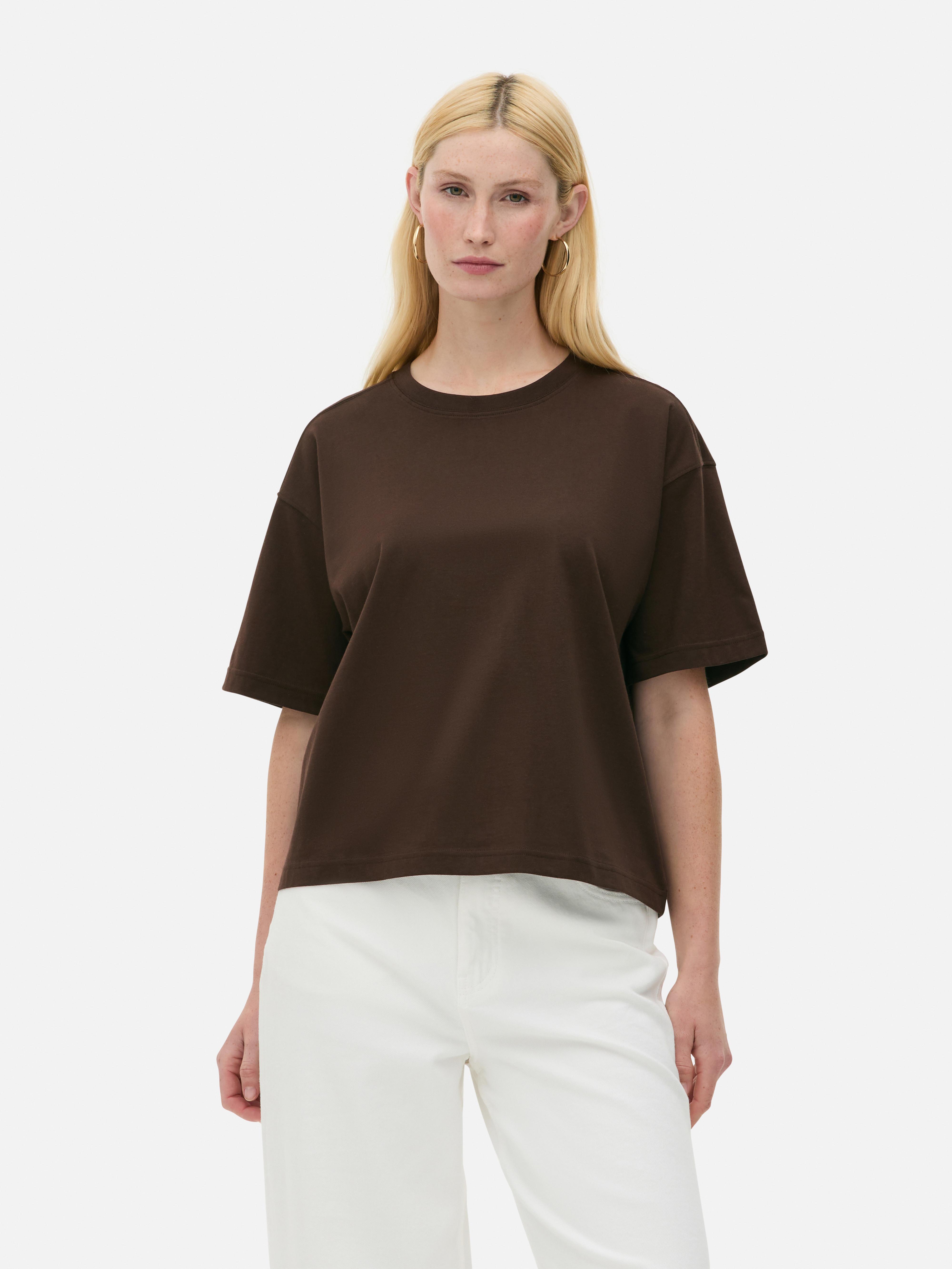 Camiseta extragrande de corte cuadrado