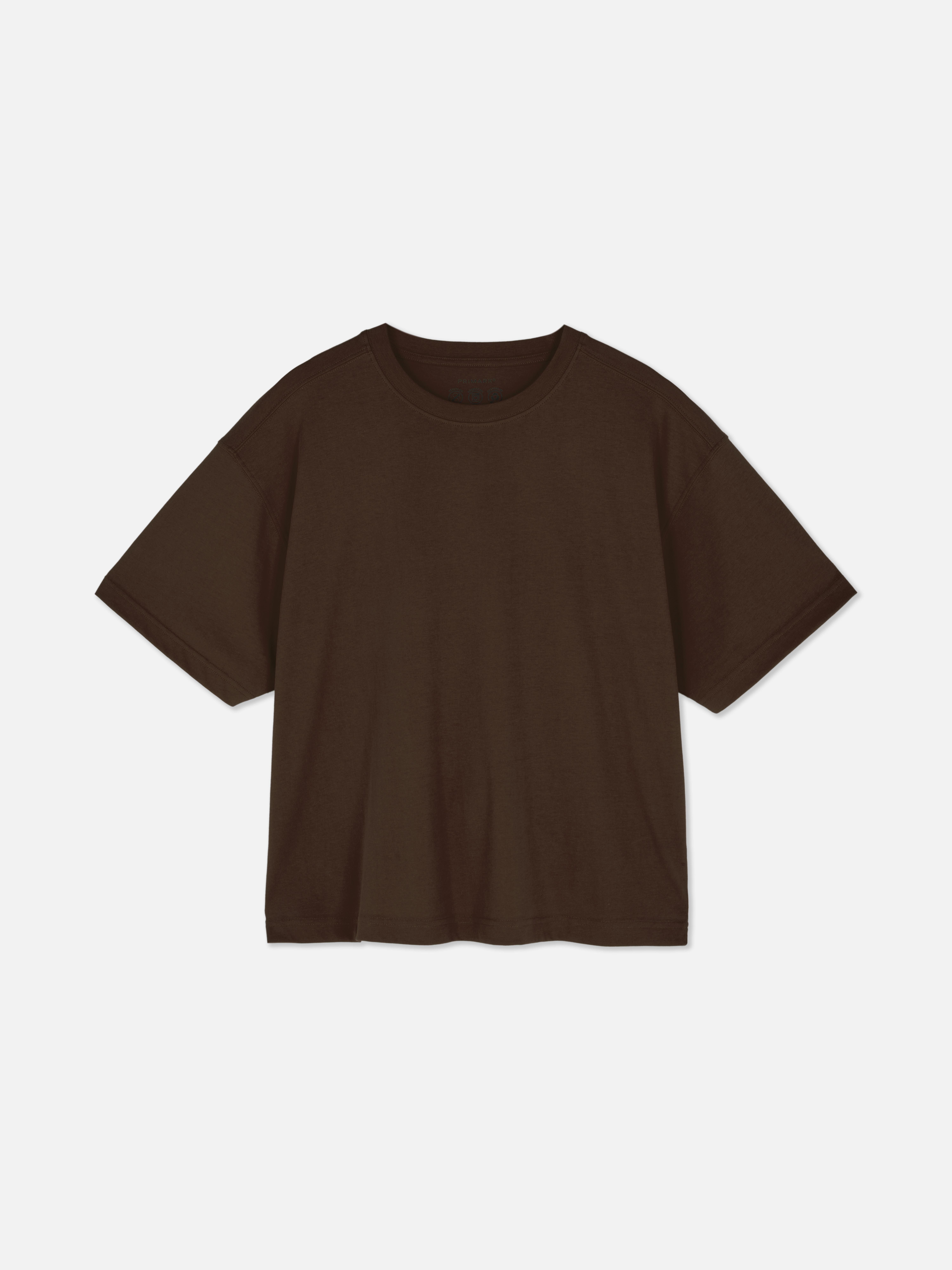 Camiseta extragrande de corte cuadrado