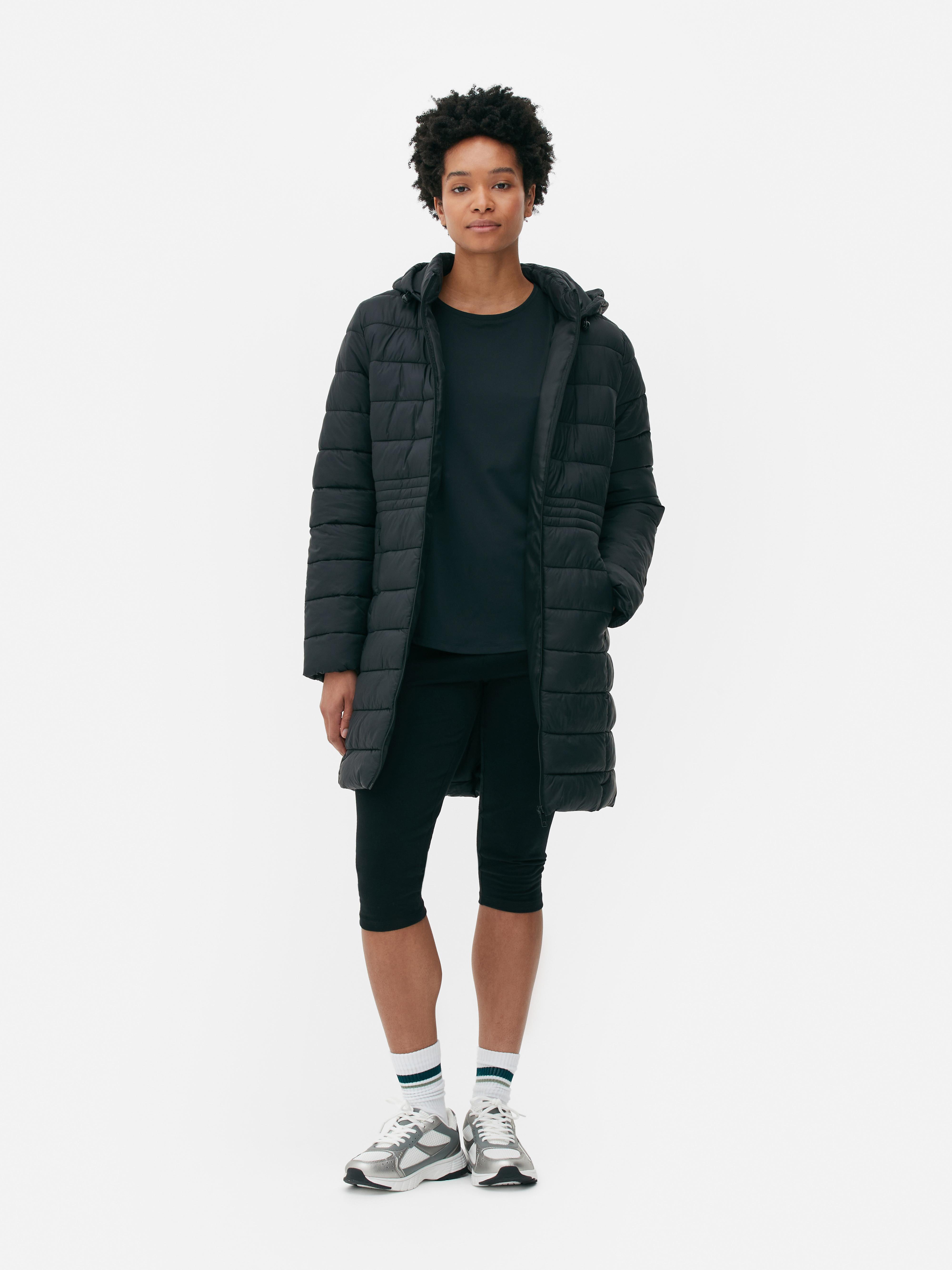 Primark long puffer coat online