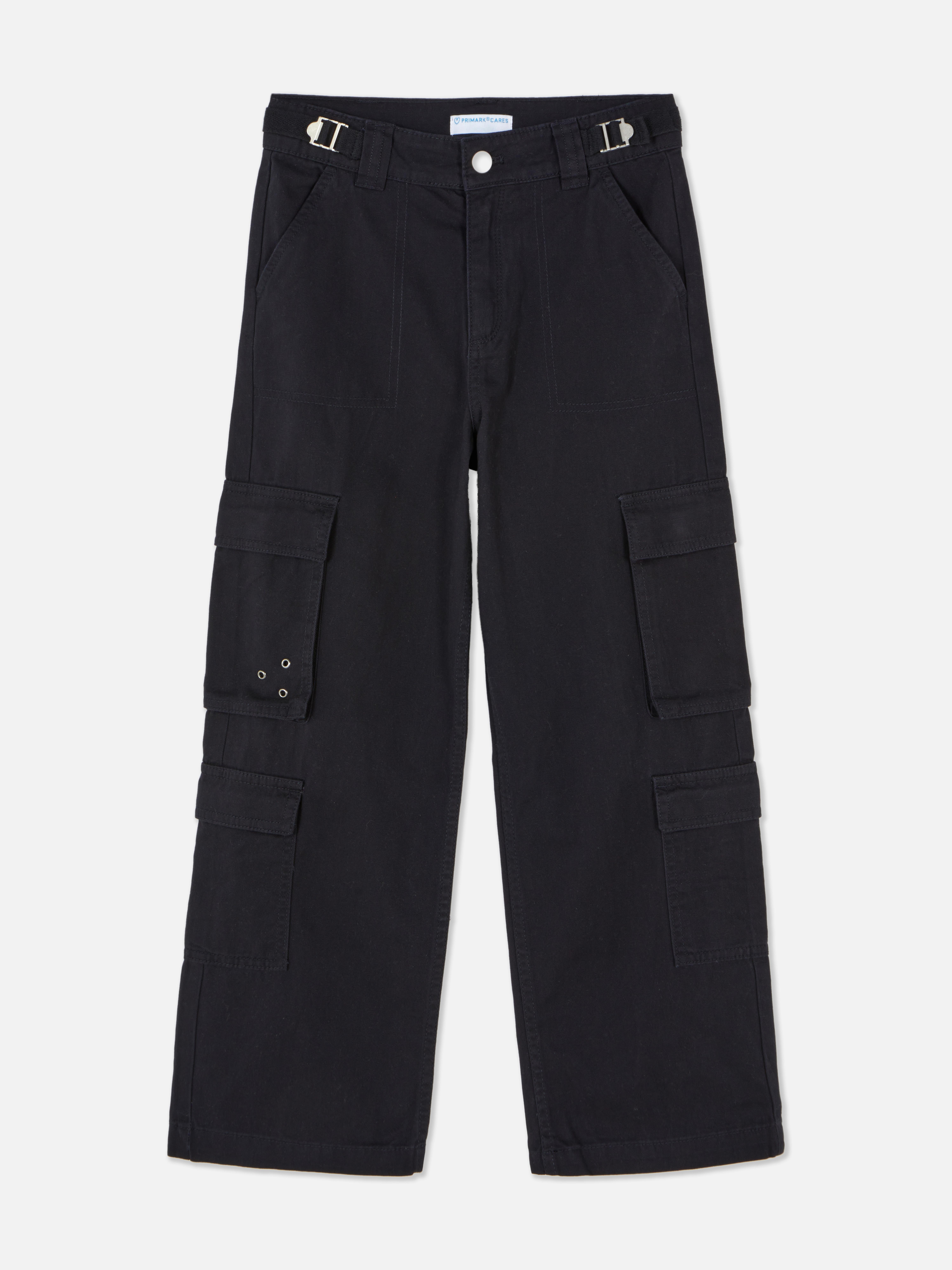 Buckle Cargo Trousers
