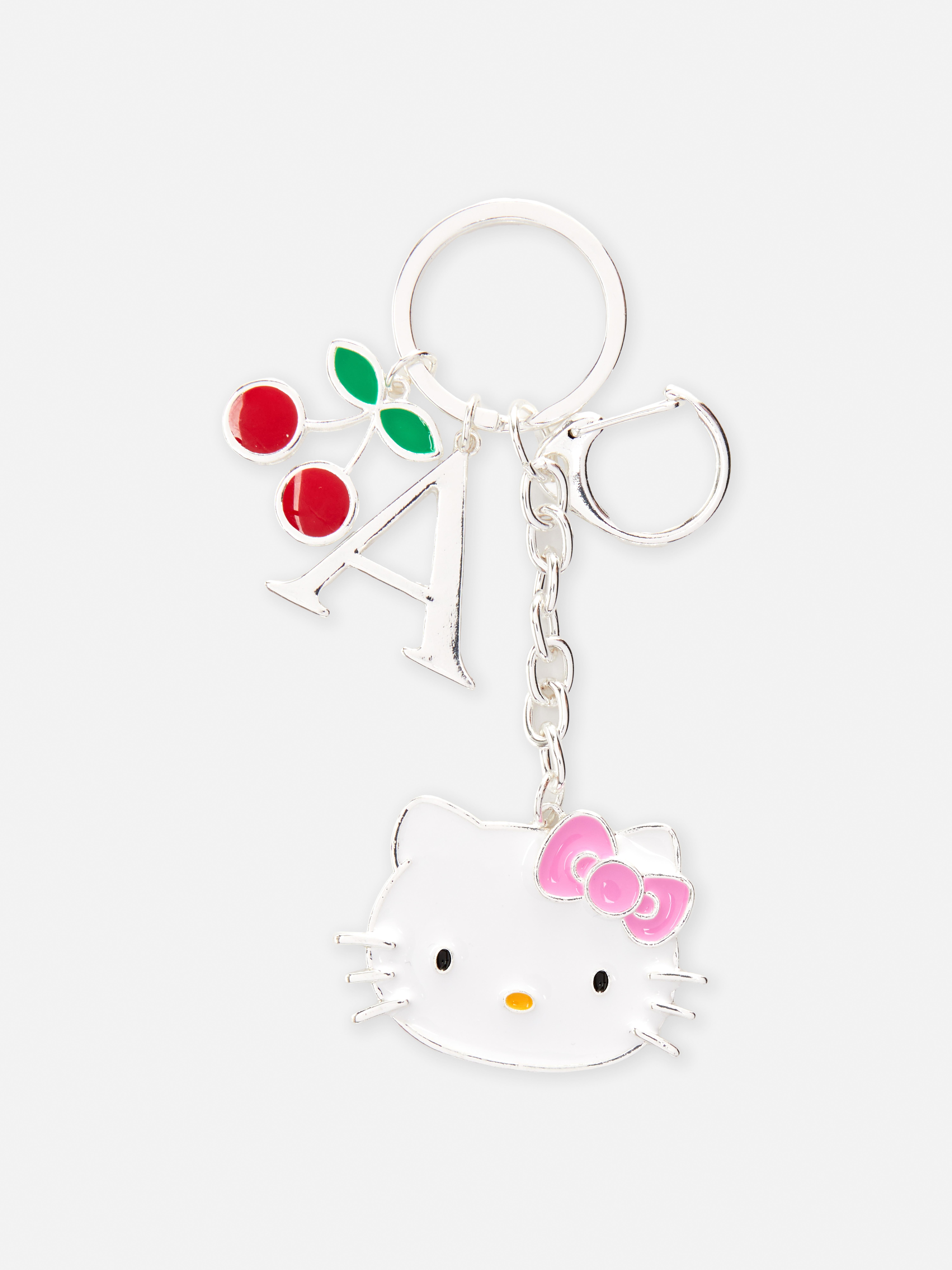 Porte-clés initiale Hello Kitty 50e anniversaire
