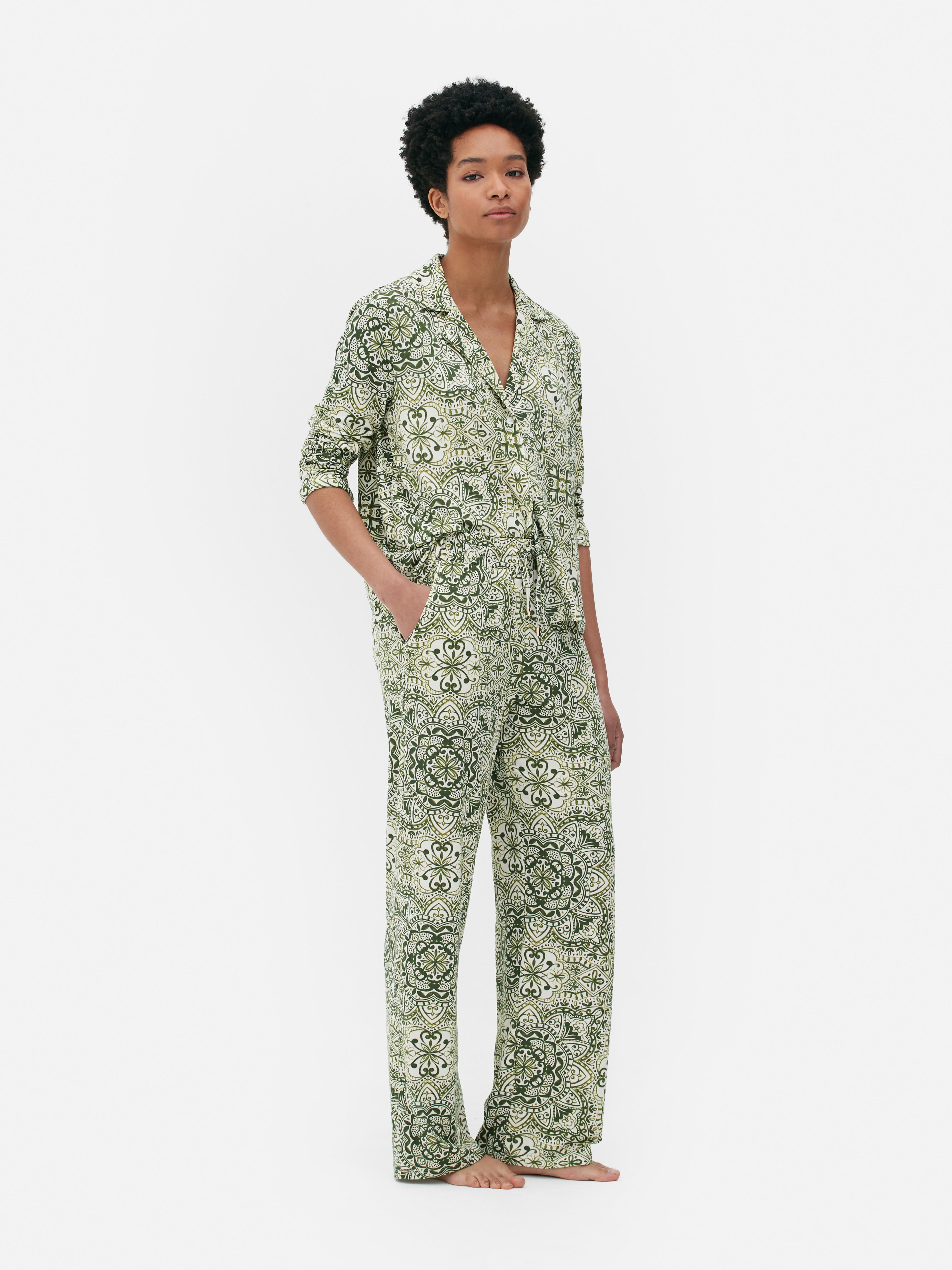 Womens Multi Paisley Pyjama Bottoms Primark