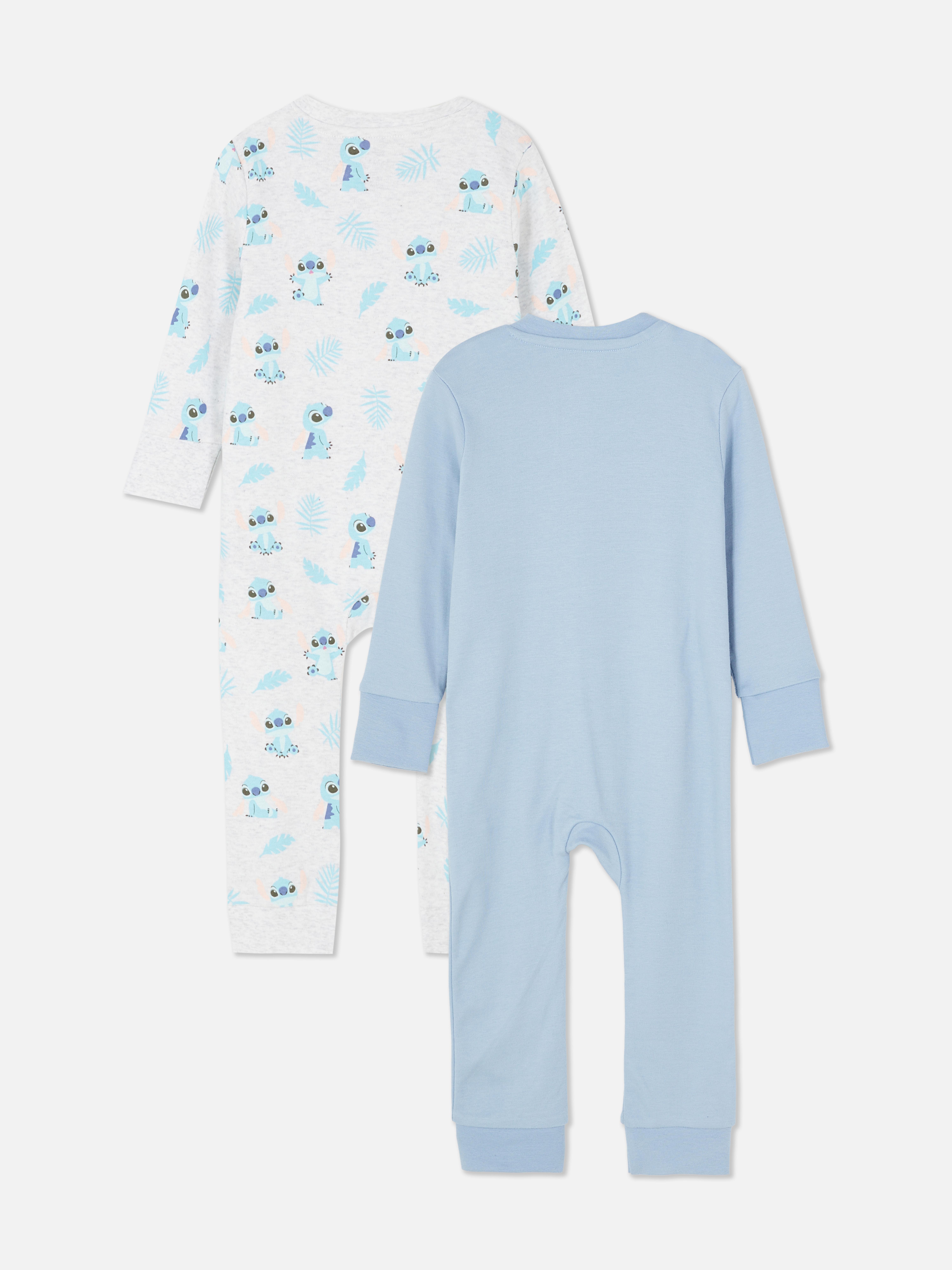 2pk Disney’s Stitch Sleepsuits