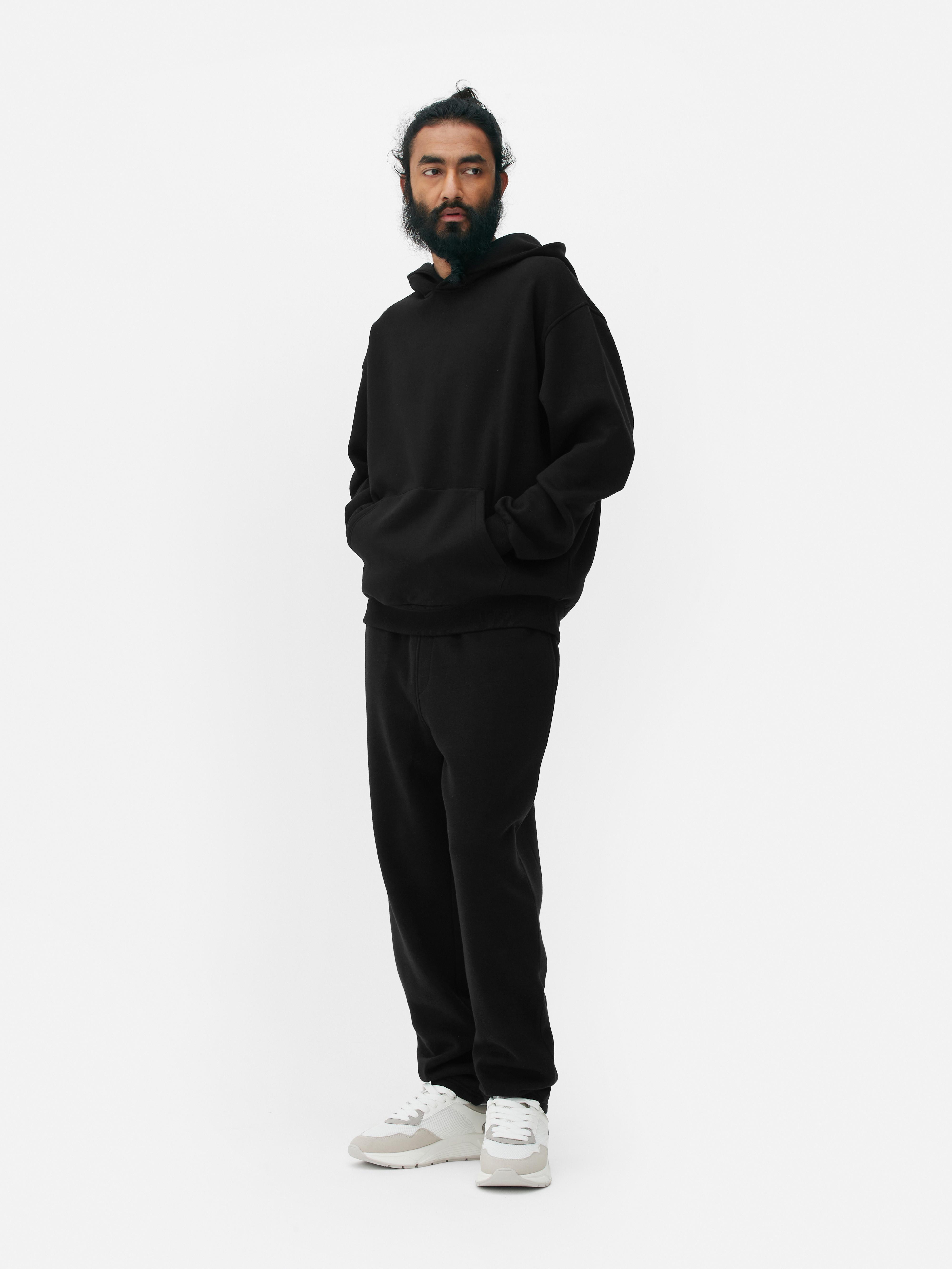 Oversized pullover hoodie