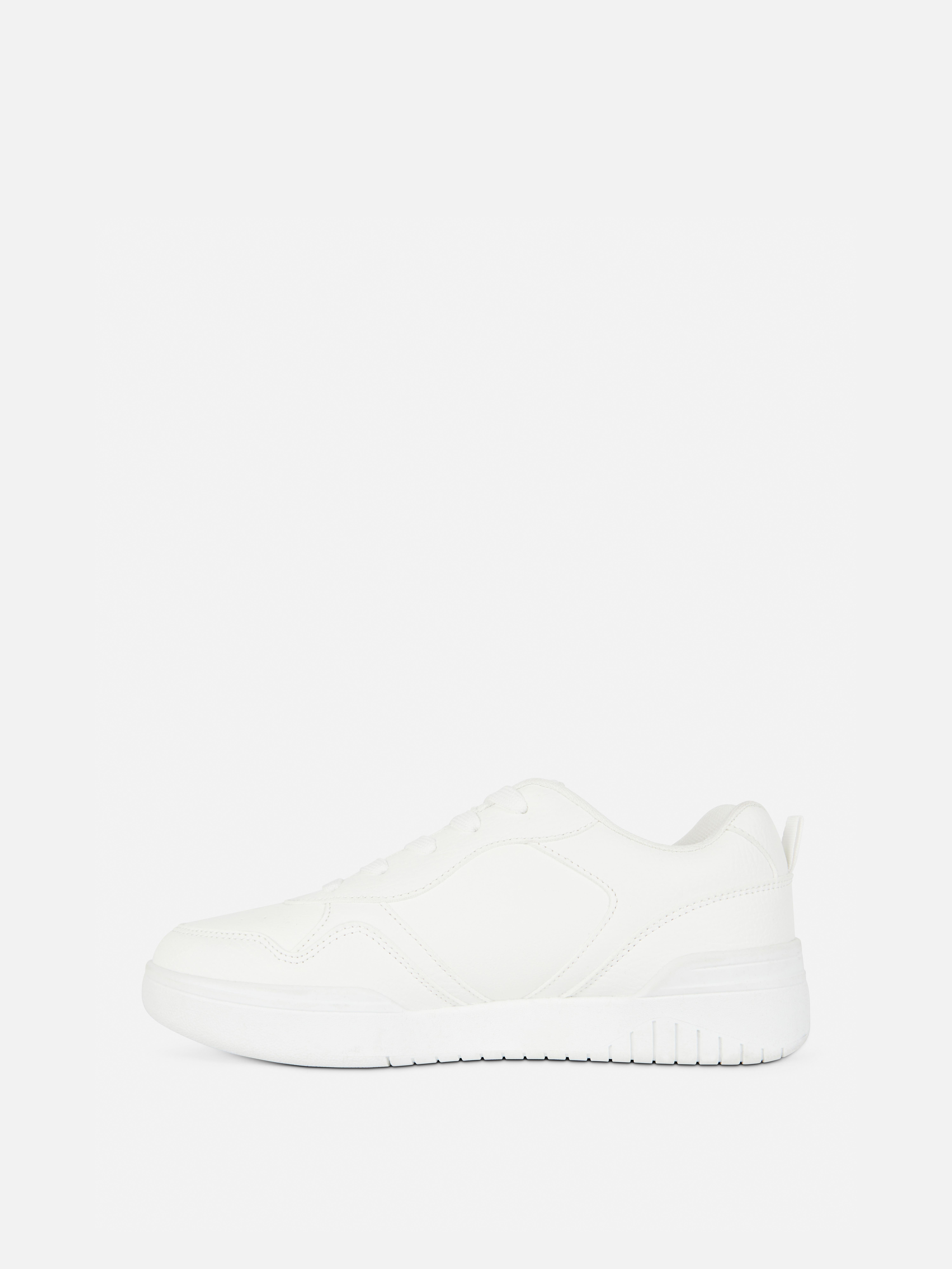 Boys White Chunky Low Top Sneakers Primark