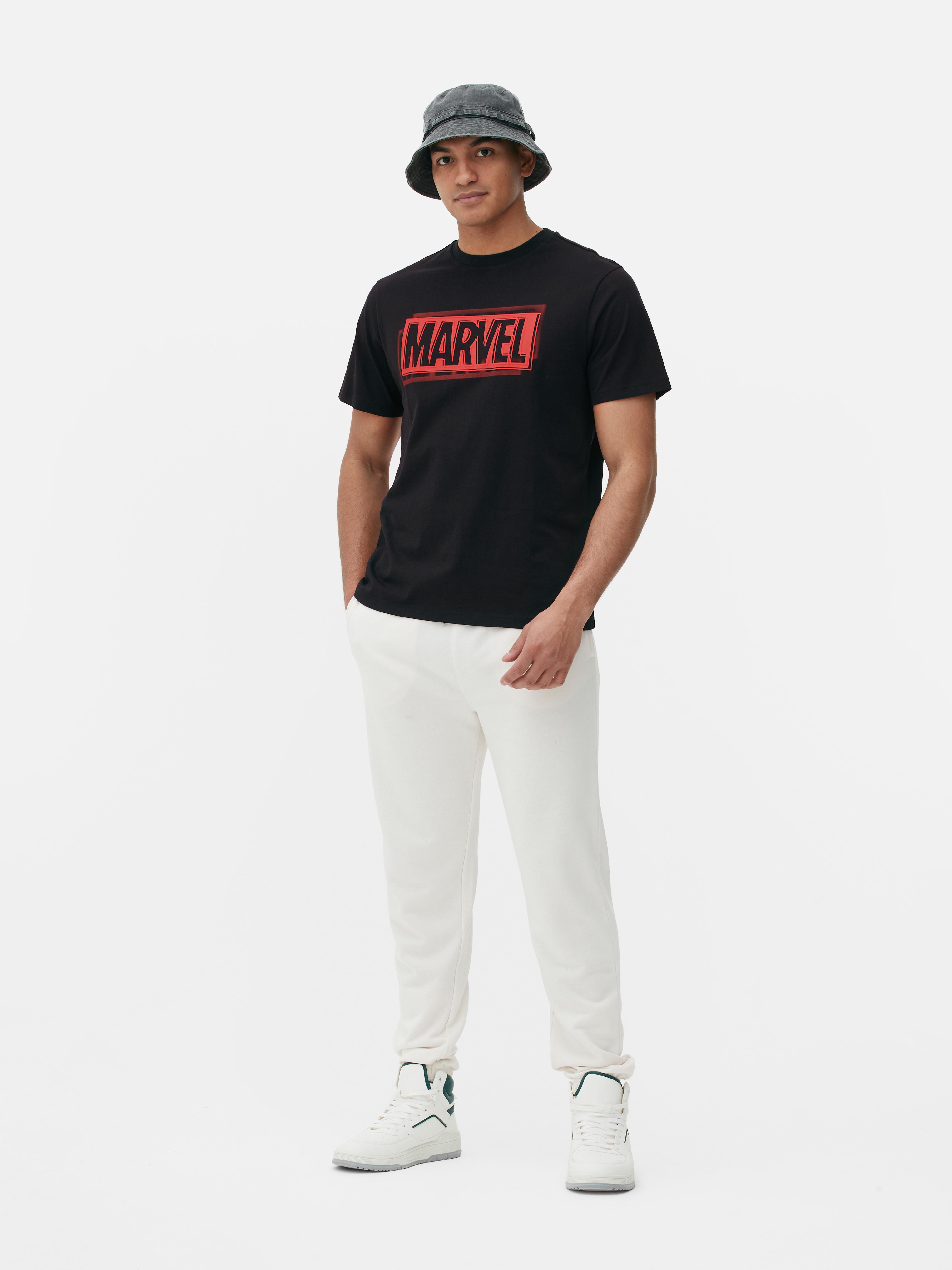 T-shirt met Marvel-logo