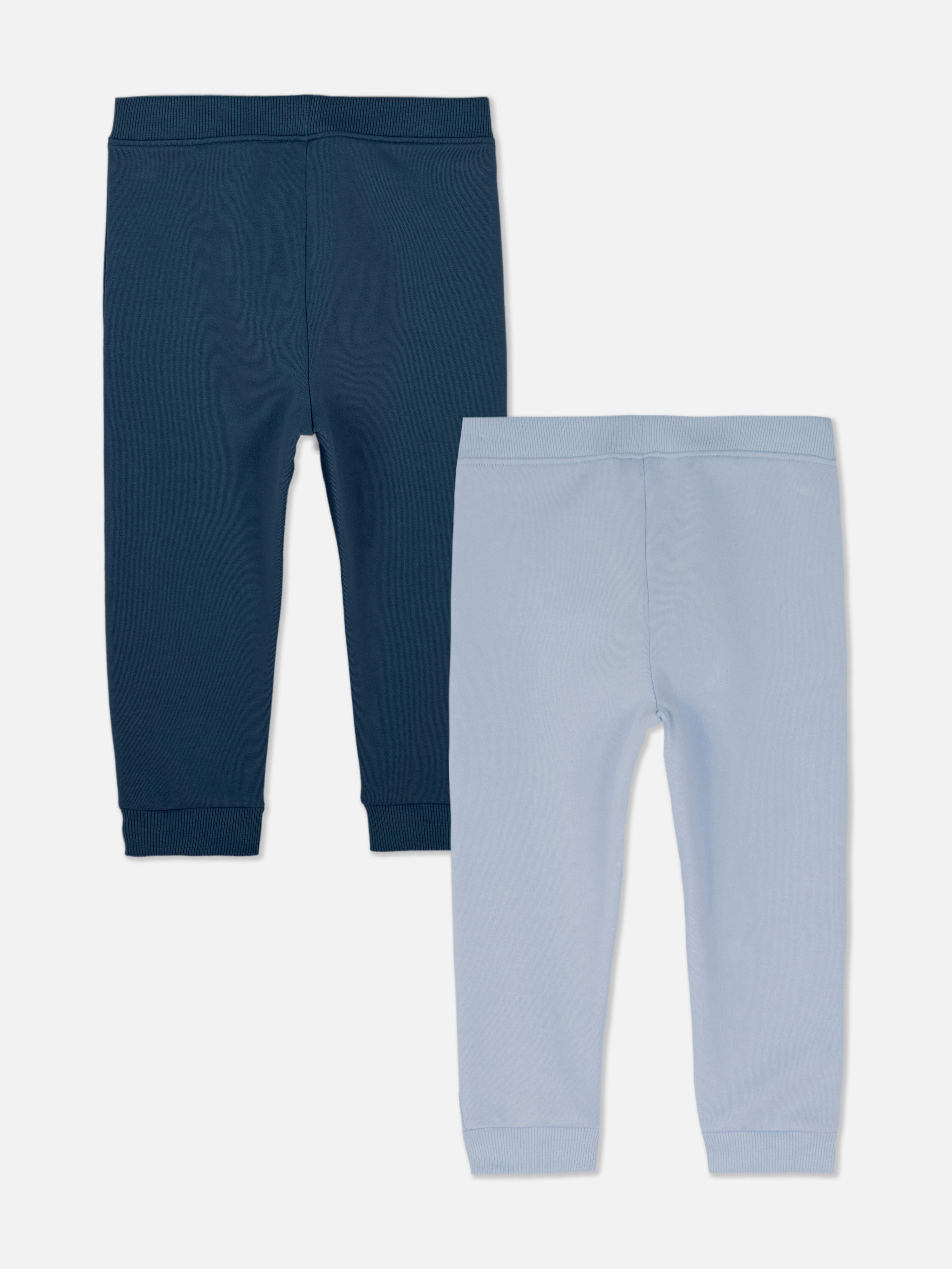Pack de 2 joggers con bajos ajustados